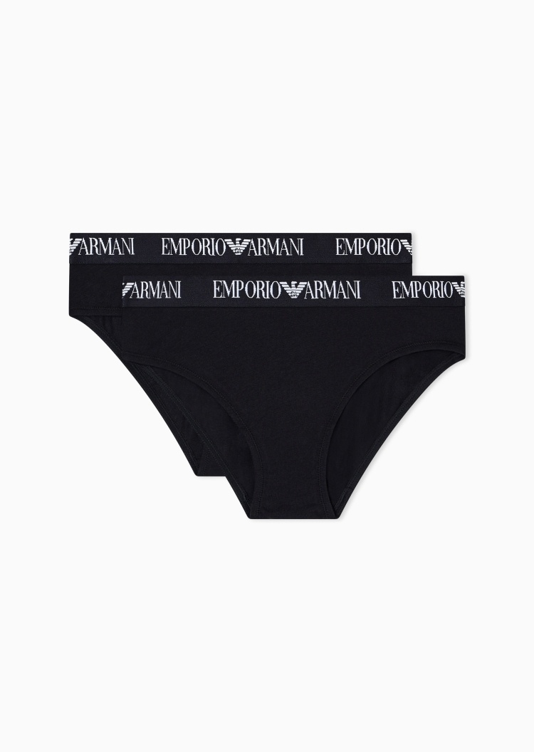 Emporio Armani 女士三角两条装轻奢性感内裤套装