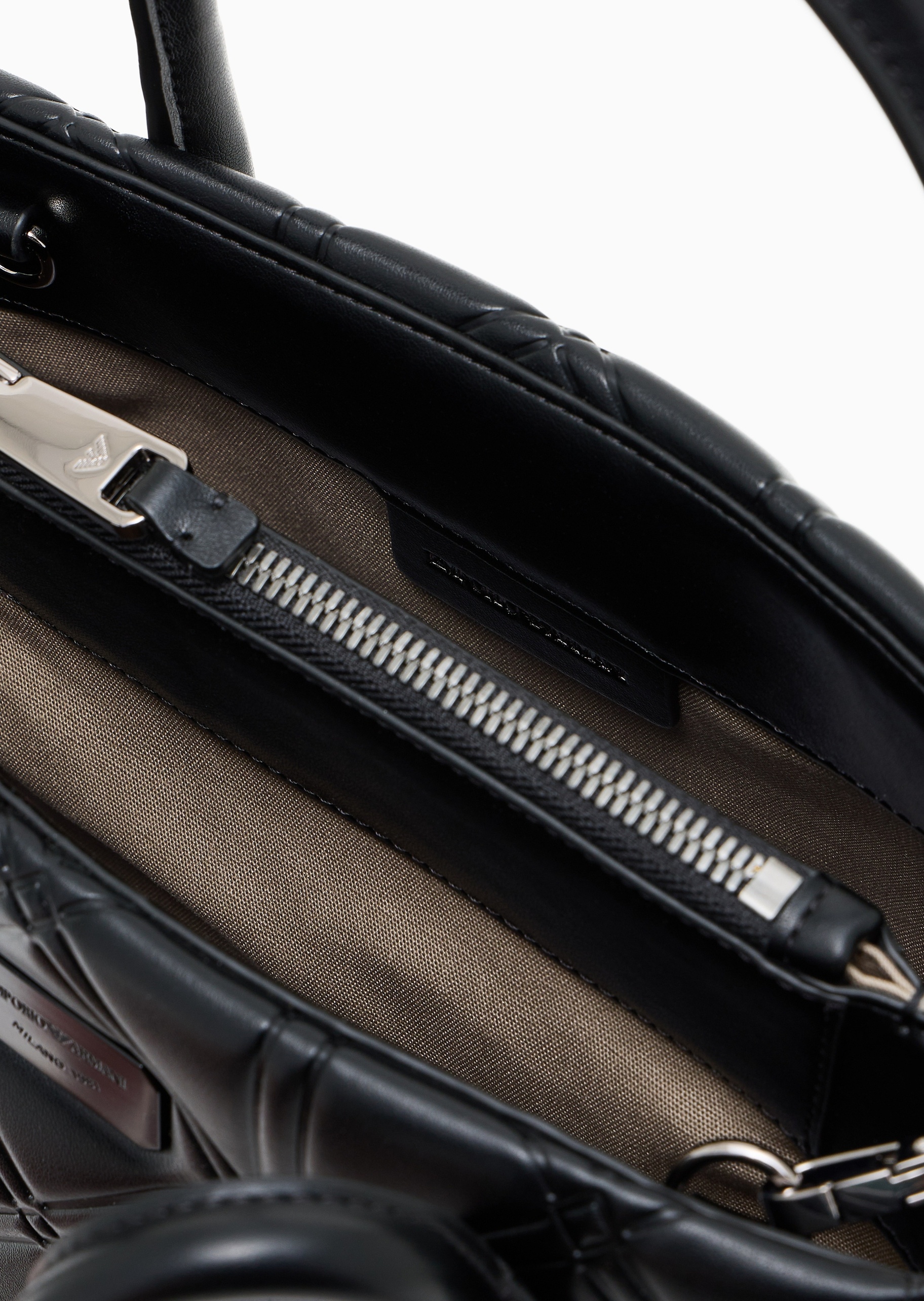 Emporio Armani 女士商务休闲中号单肩手提斜挎托特包