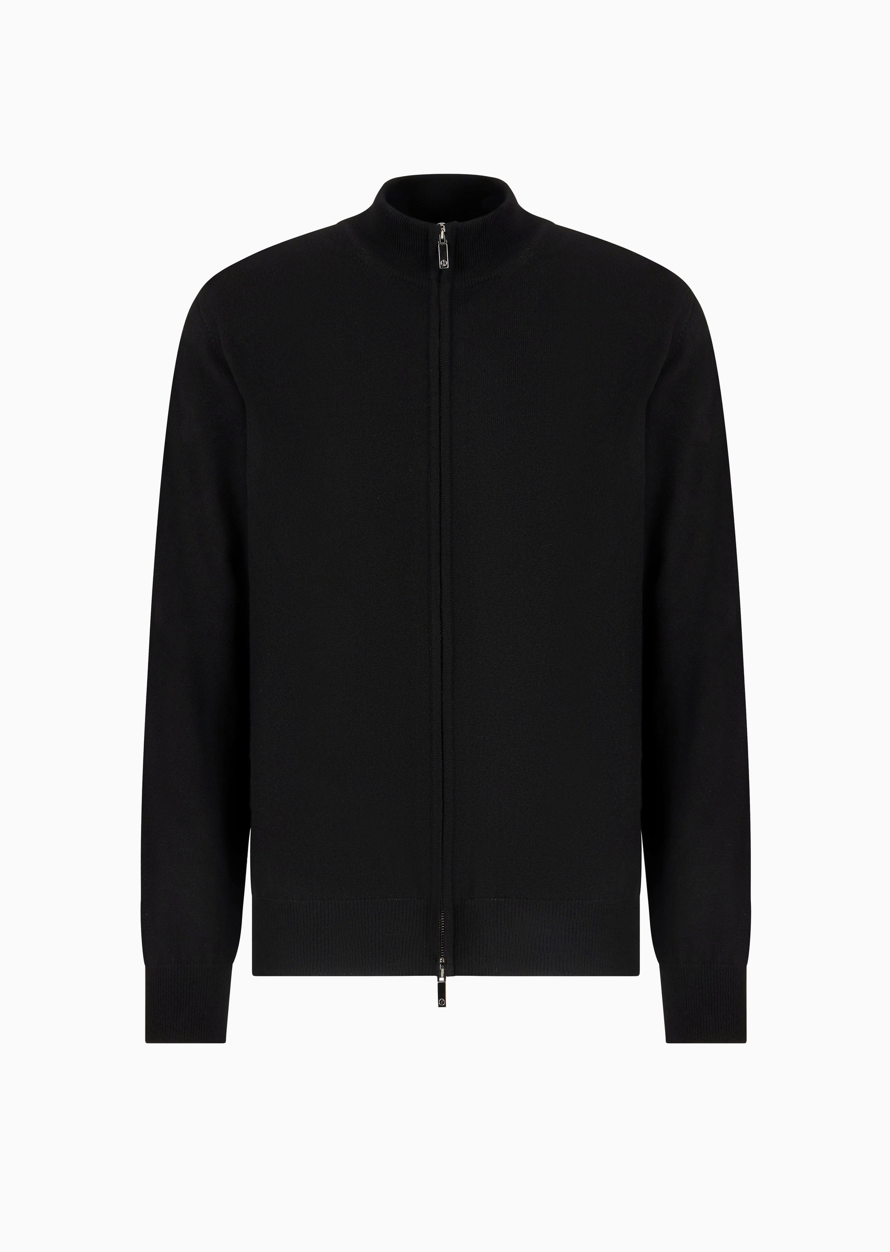 Giorgio Armani 男士山羊绒合身长袖立领针织开衫