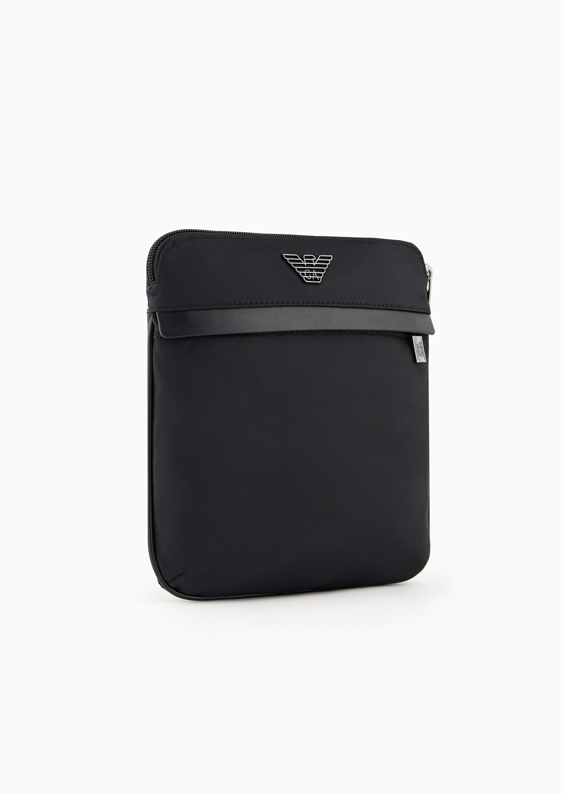 Emporio Armani 男士商务休闲通勤绅士单肩斜挎邮差包