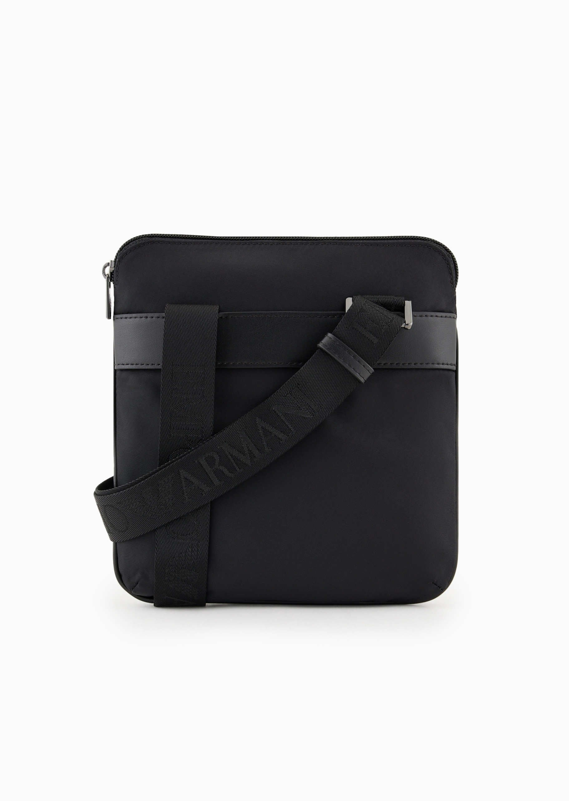 Emporio Armani 男士商务休闲通勤绅士单肩斜挎邮差包