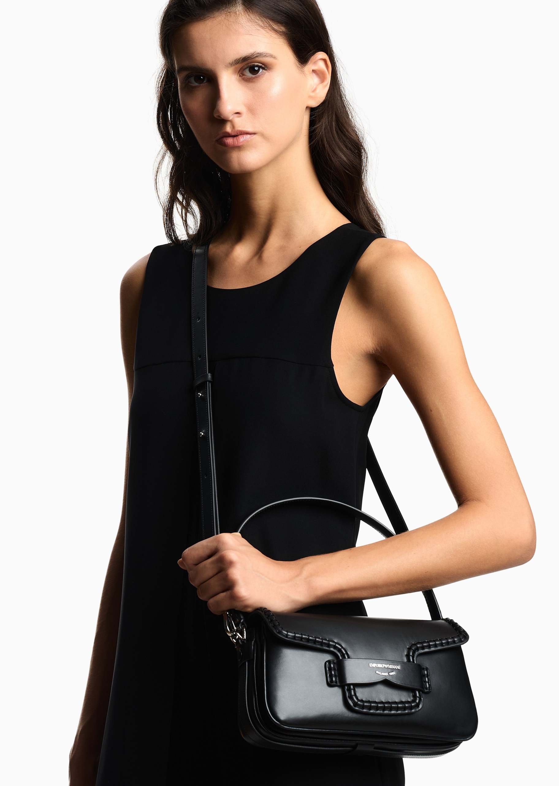 Emporio Armani 女士商务休闲通勤手提单肩斜挎包