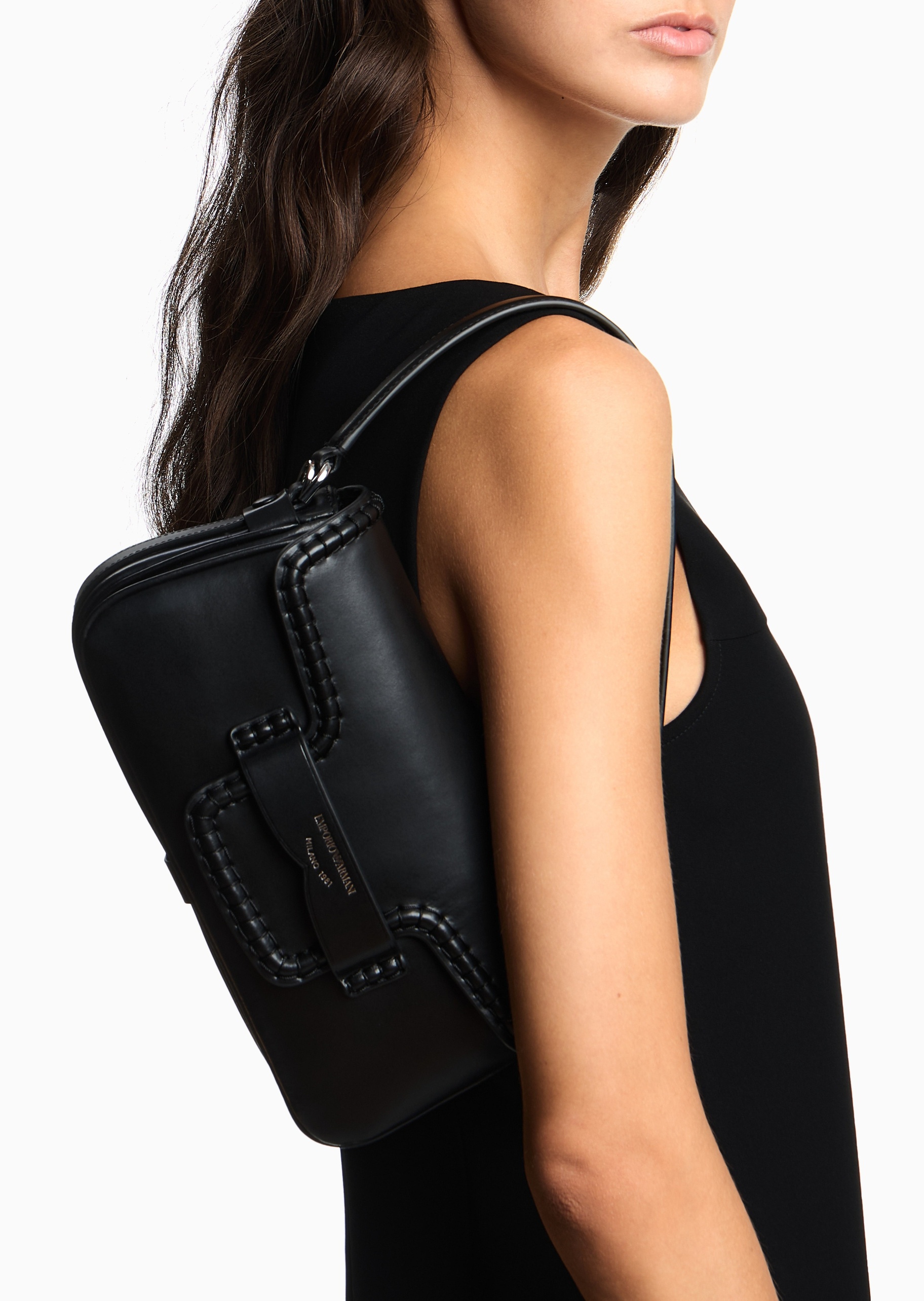 Emporio Armani 女士商务休闲通勤手提单肩斜挎包