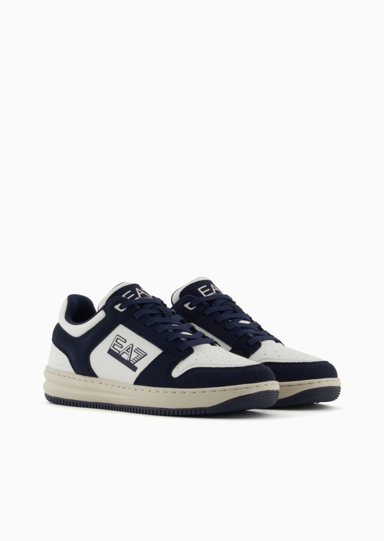 EA7 男女同款情侣轻户外休闲运动滑板板鞋