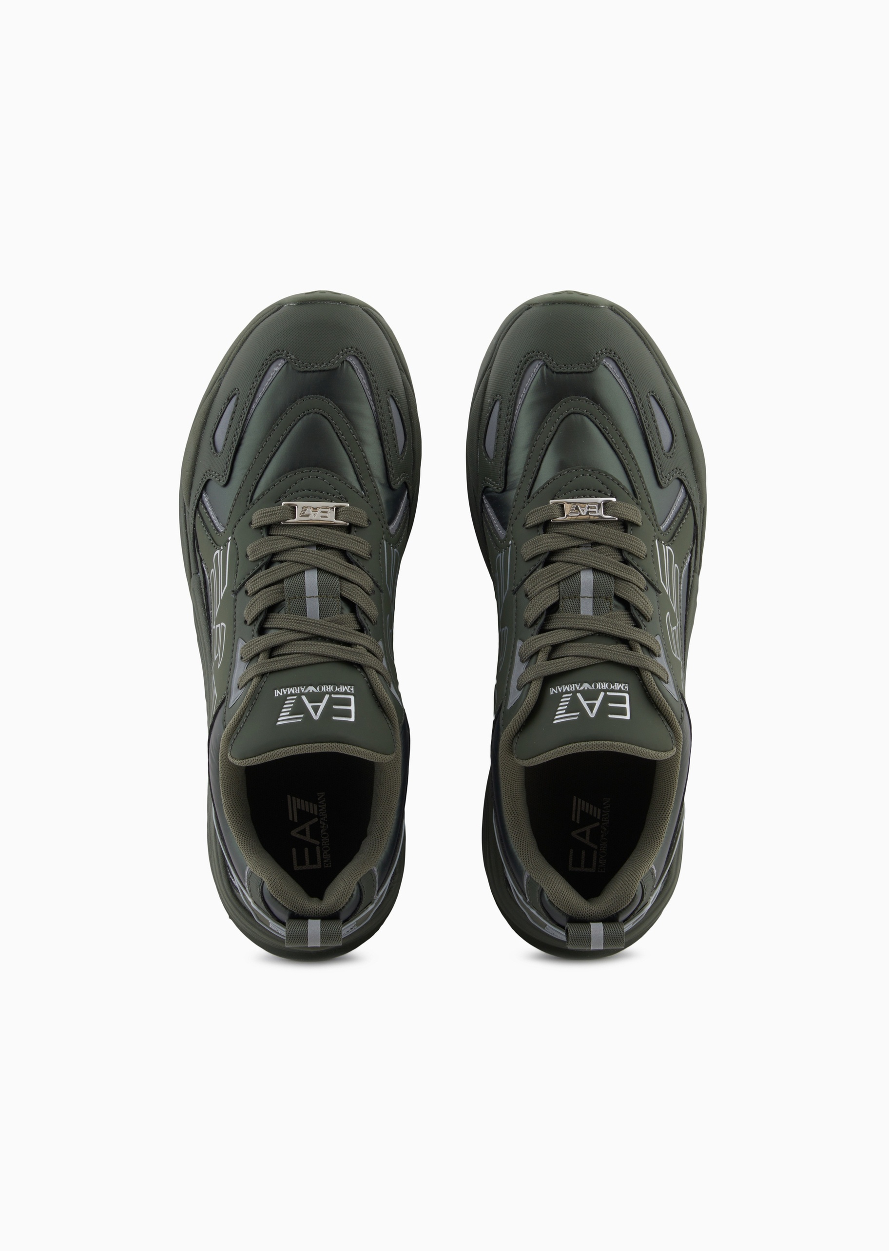 EA7 男女同款情侣户外厚底休闲运动老爹鞋