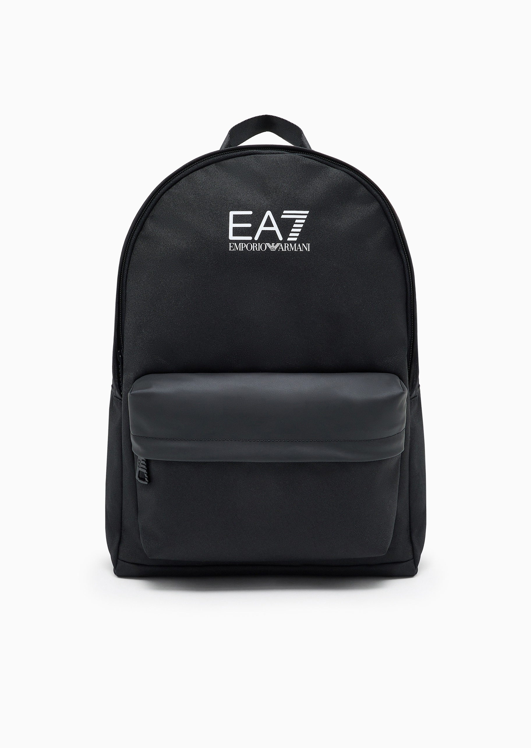 EA7 男女同款大容量拉链可调节印花手提双肩包