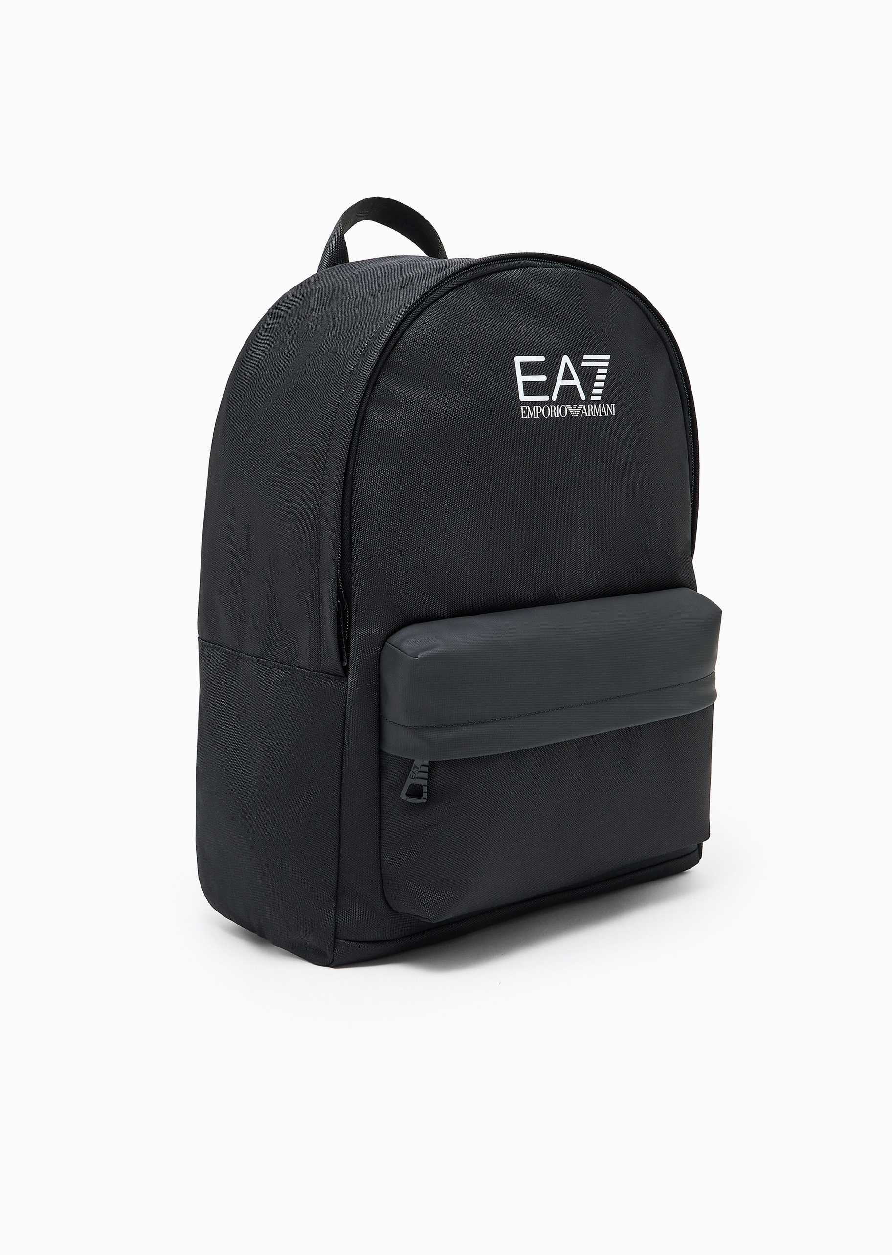EA7 男女同款大容量拉链可调节印花手提双肩包