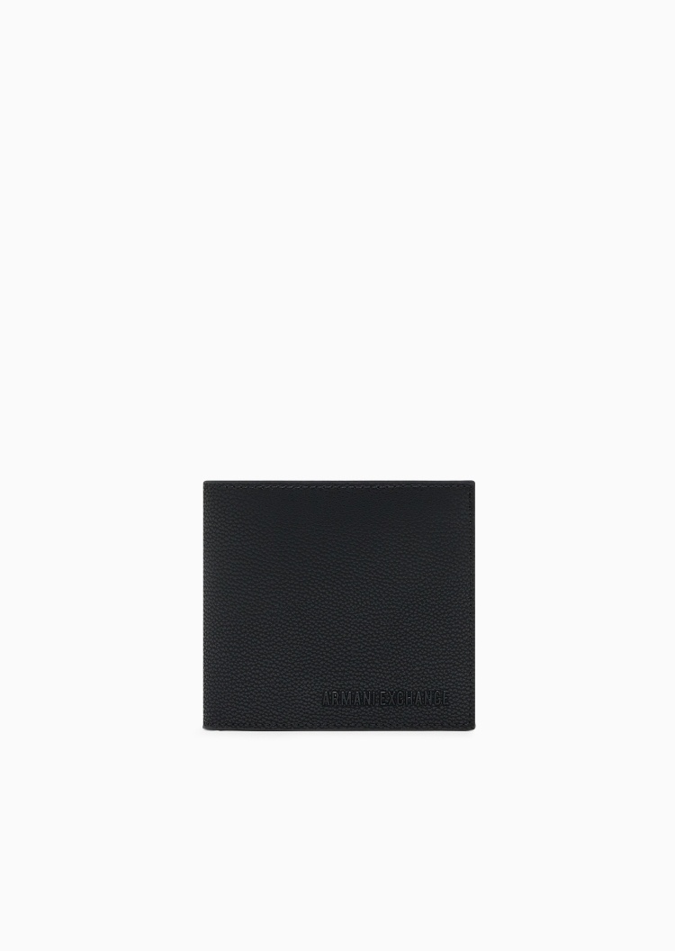 ARMANI EXCHANGE 男士对折多层卡位字母标识手拿钱包