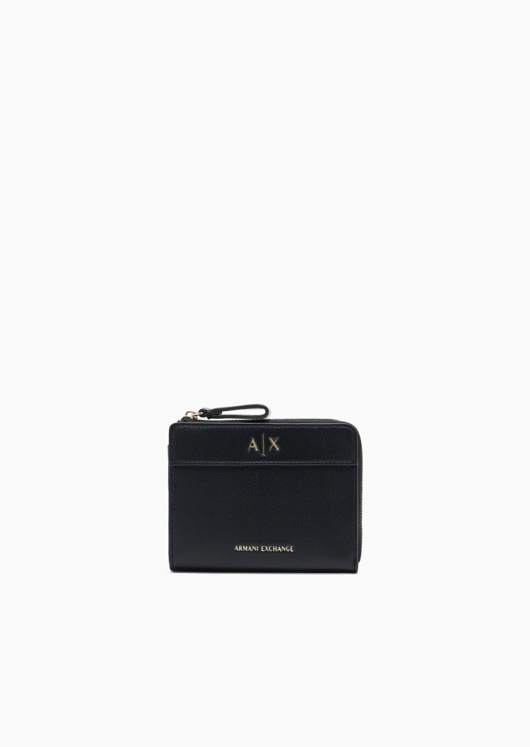 ARMANI EXCHANGE 女士拉链短款方形风琴式多卡位手拿钱包