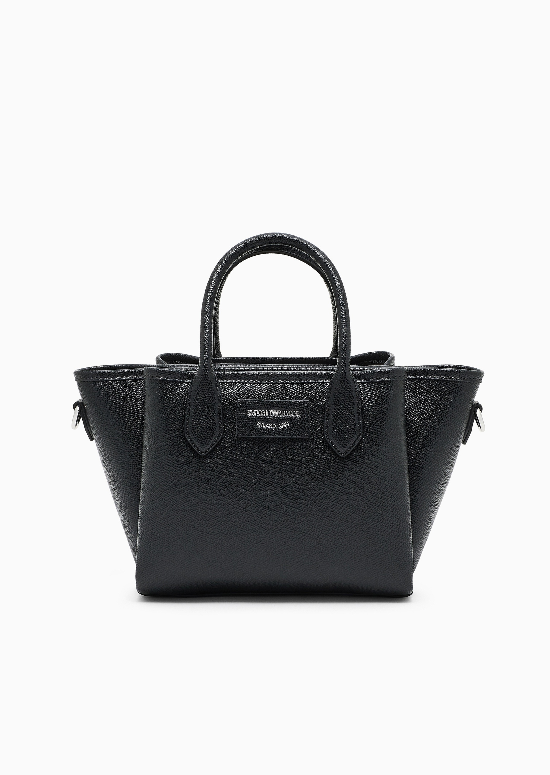 Emporio Armani 女士小号磁扣可拆肩带手提斜挎单肩托特包