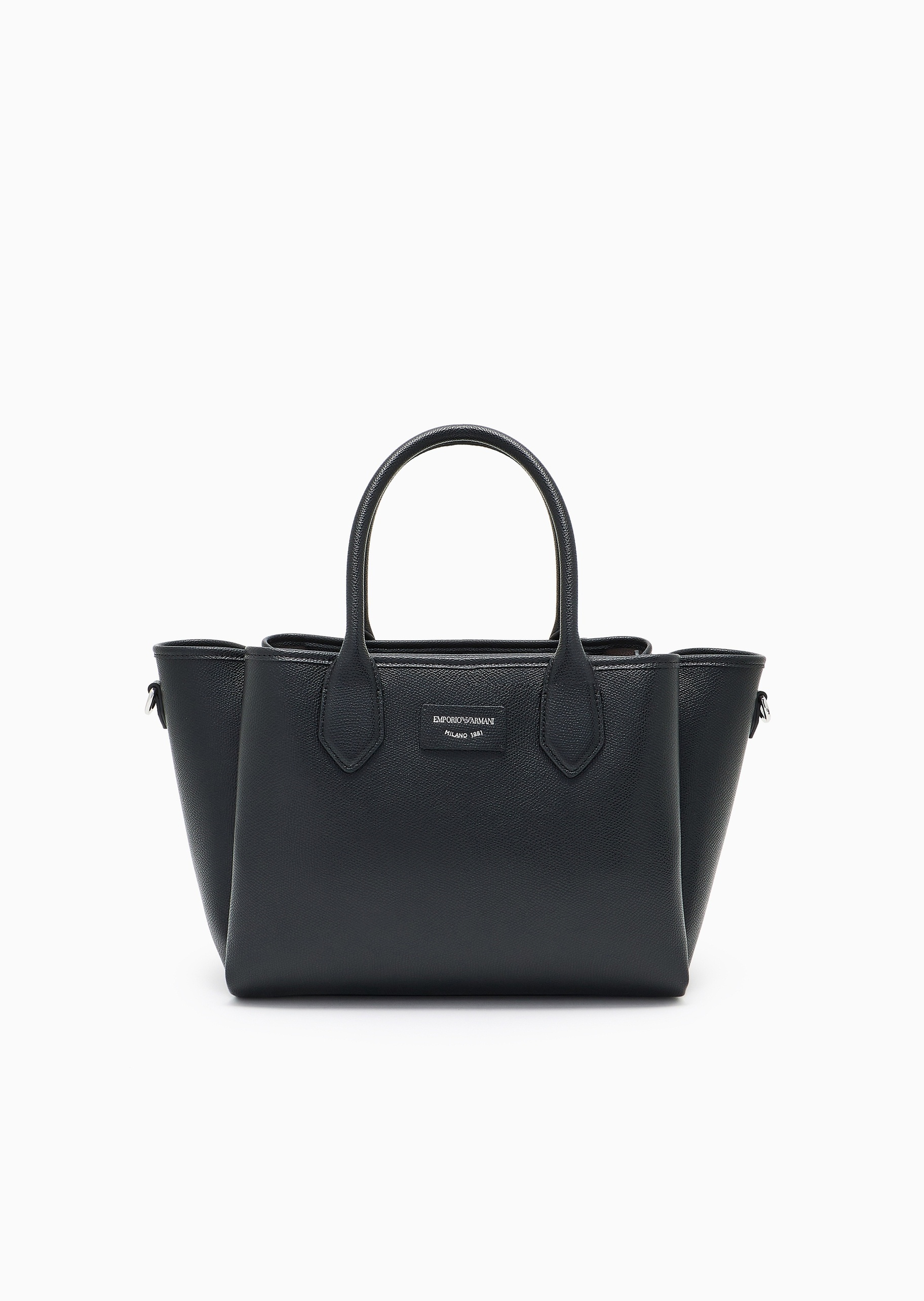 Emporio Armani 女士中号磁扣可拆肩带手提斜挎单肩托特包