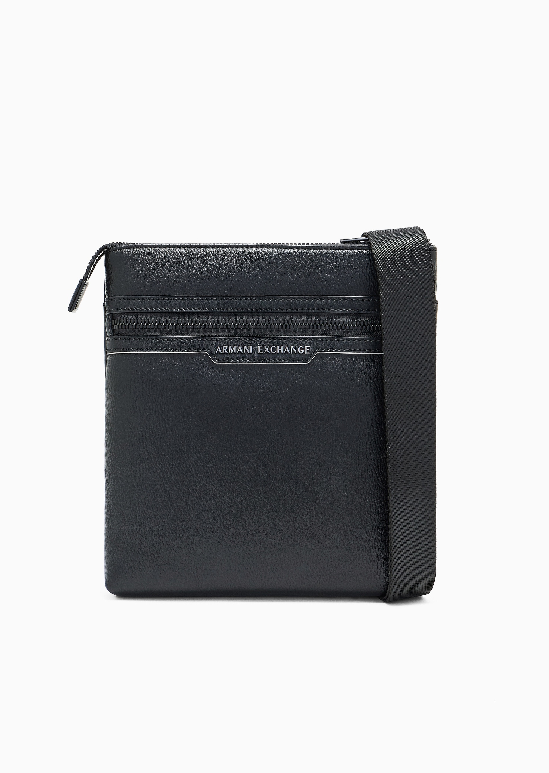 ARMANI EXCHANGE 男士商务通勤休闲单肩斜挎邮差包