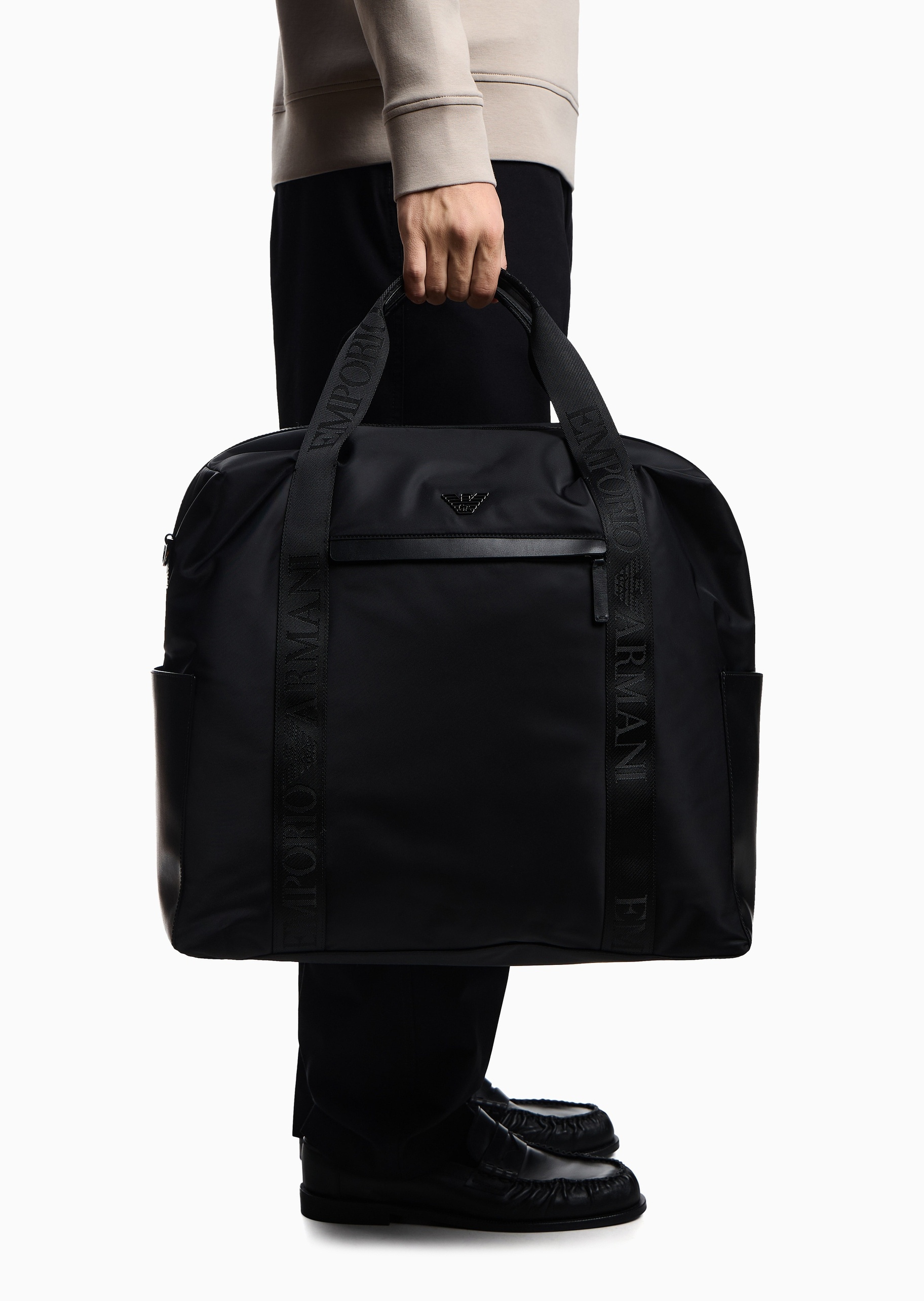 Emporio Armani 男士商务休闲通勤时尚大容量旅行袋