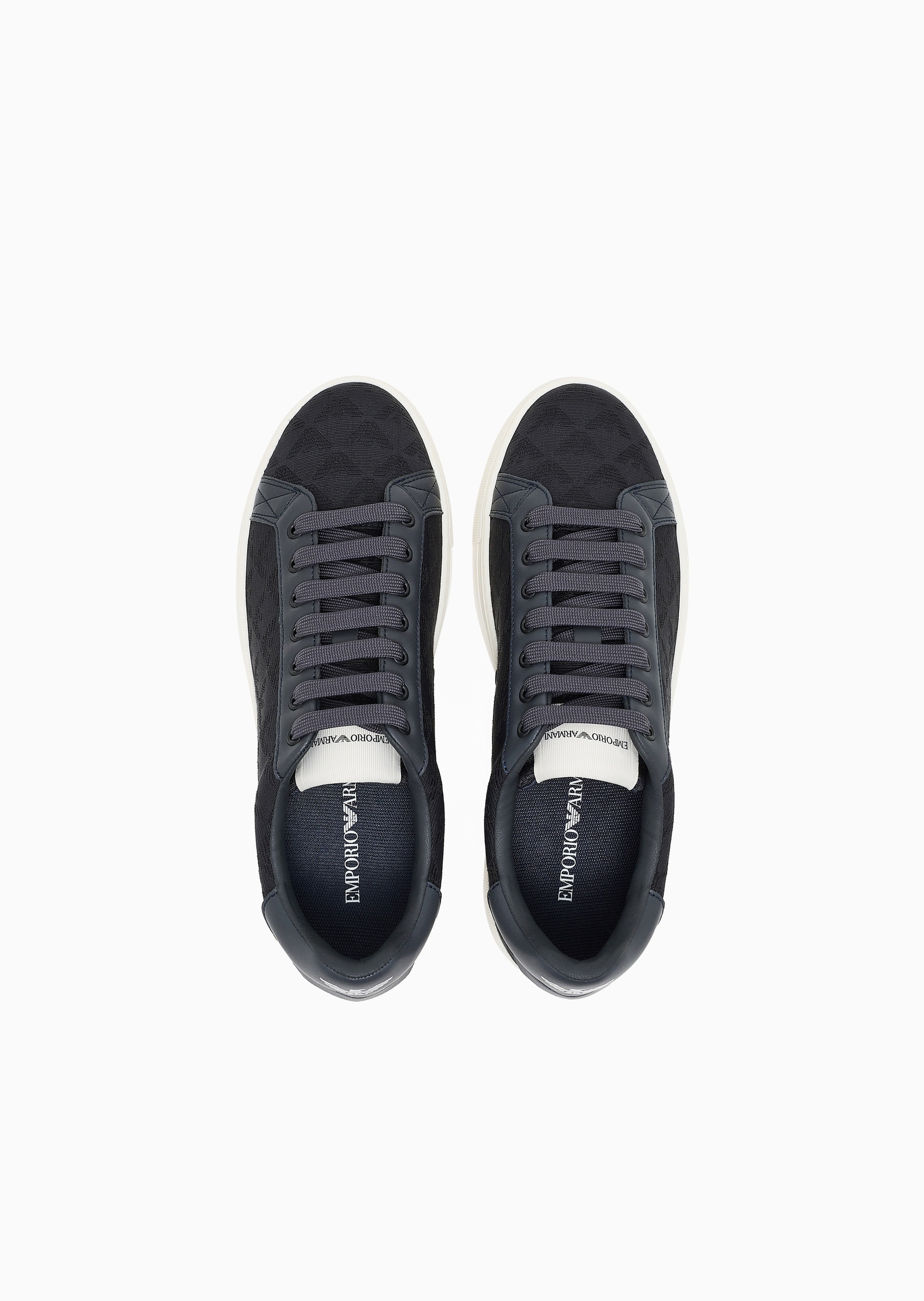 Emporio Armani 男士轻运动户外绑带休闲运动板鞋