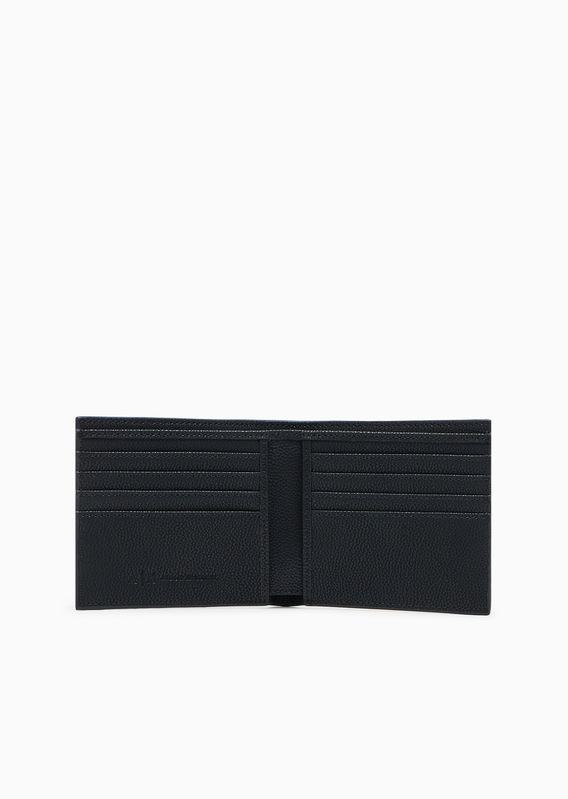 ARMANI EXCHANGE 男士对折多层卡位字母标识手拿钱包