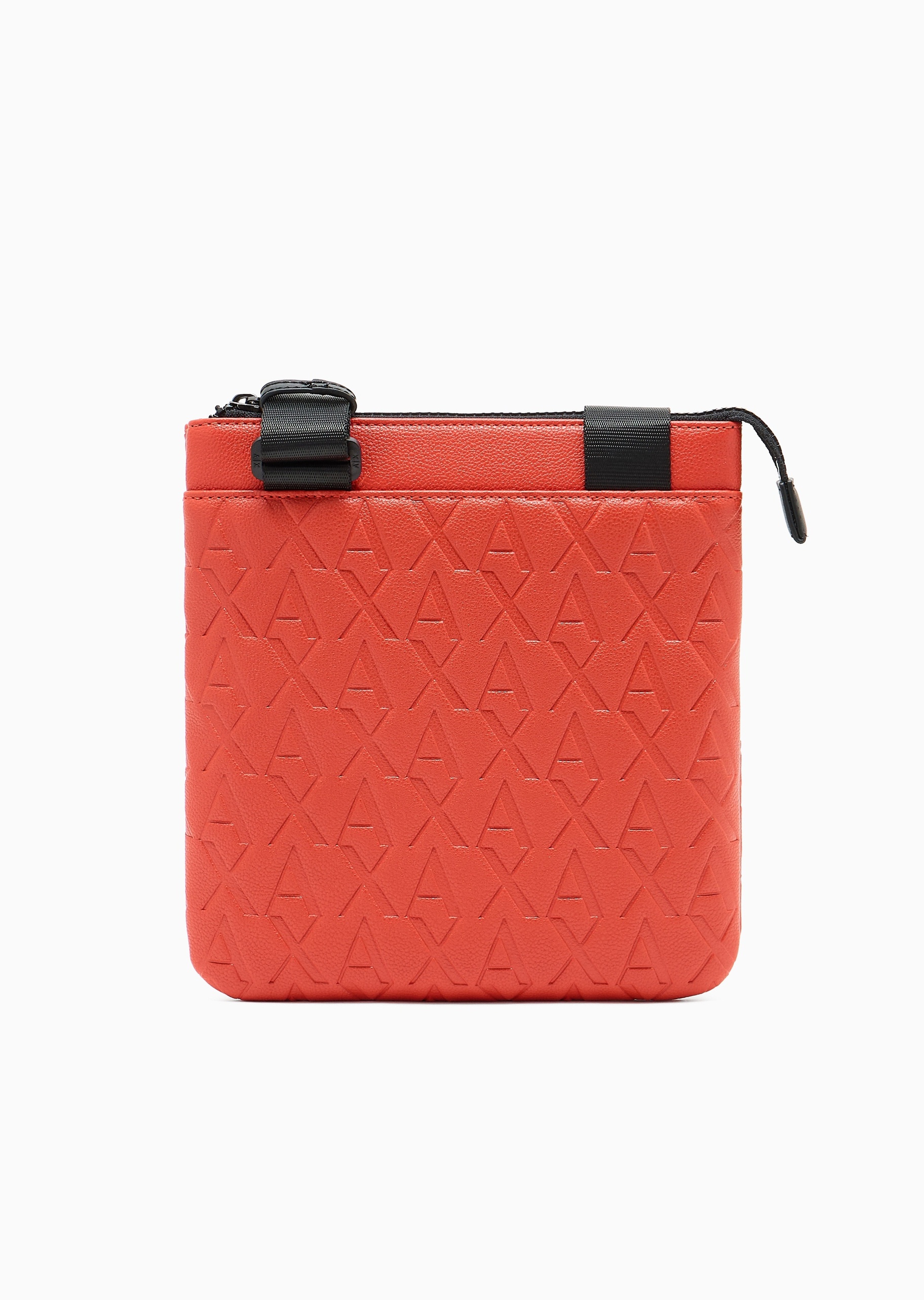 ARMANI EXCHANGE 男士老花商务通勤单肩斜挎邮差包