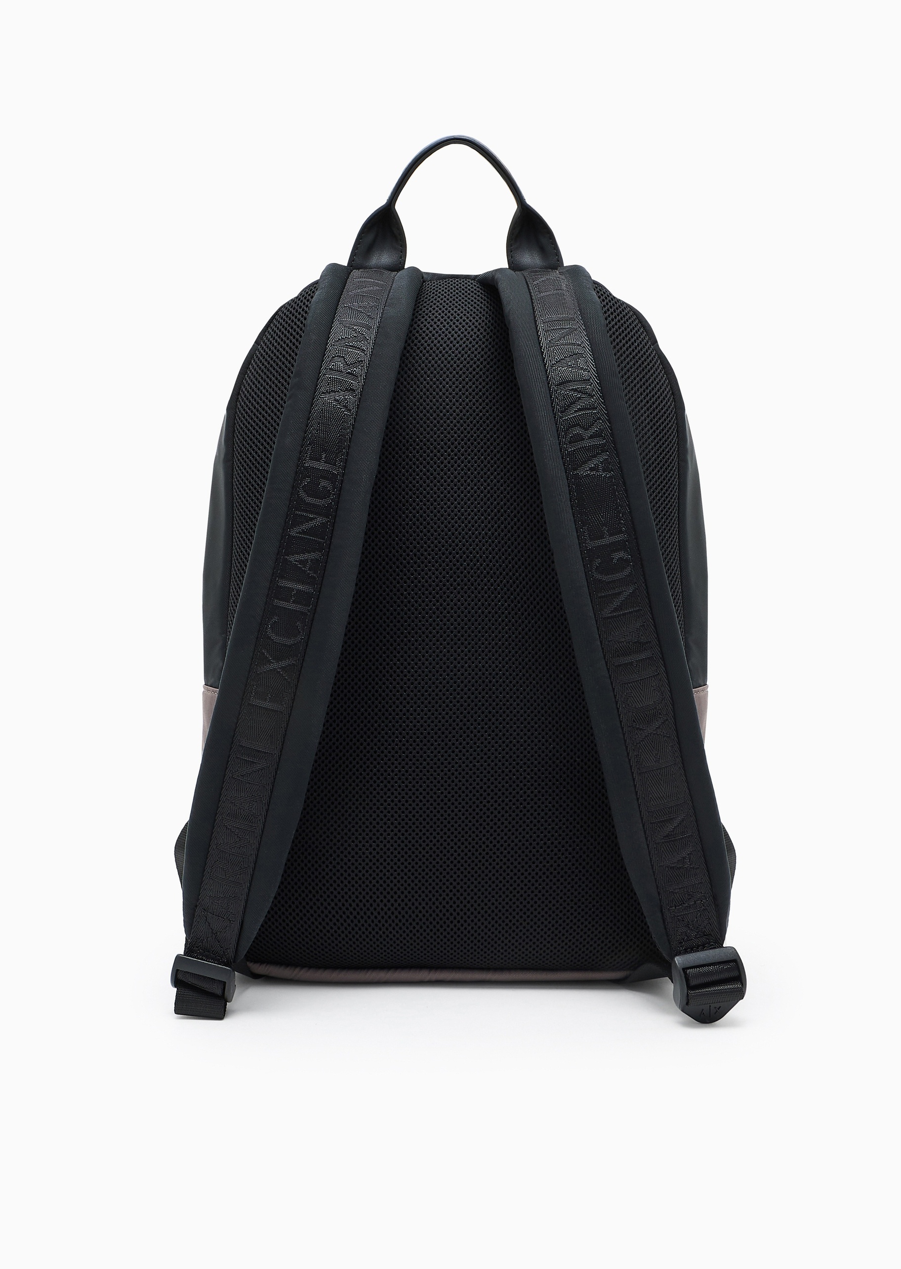 ARMANI EXCHANGE 男士大容量拉链可调节撞色手提双肩包