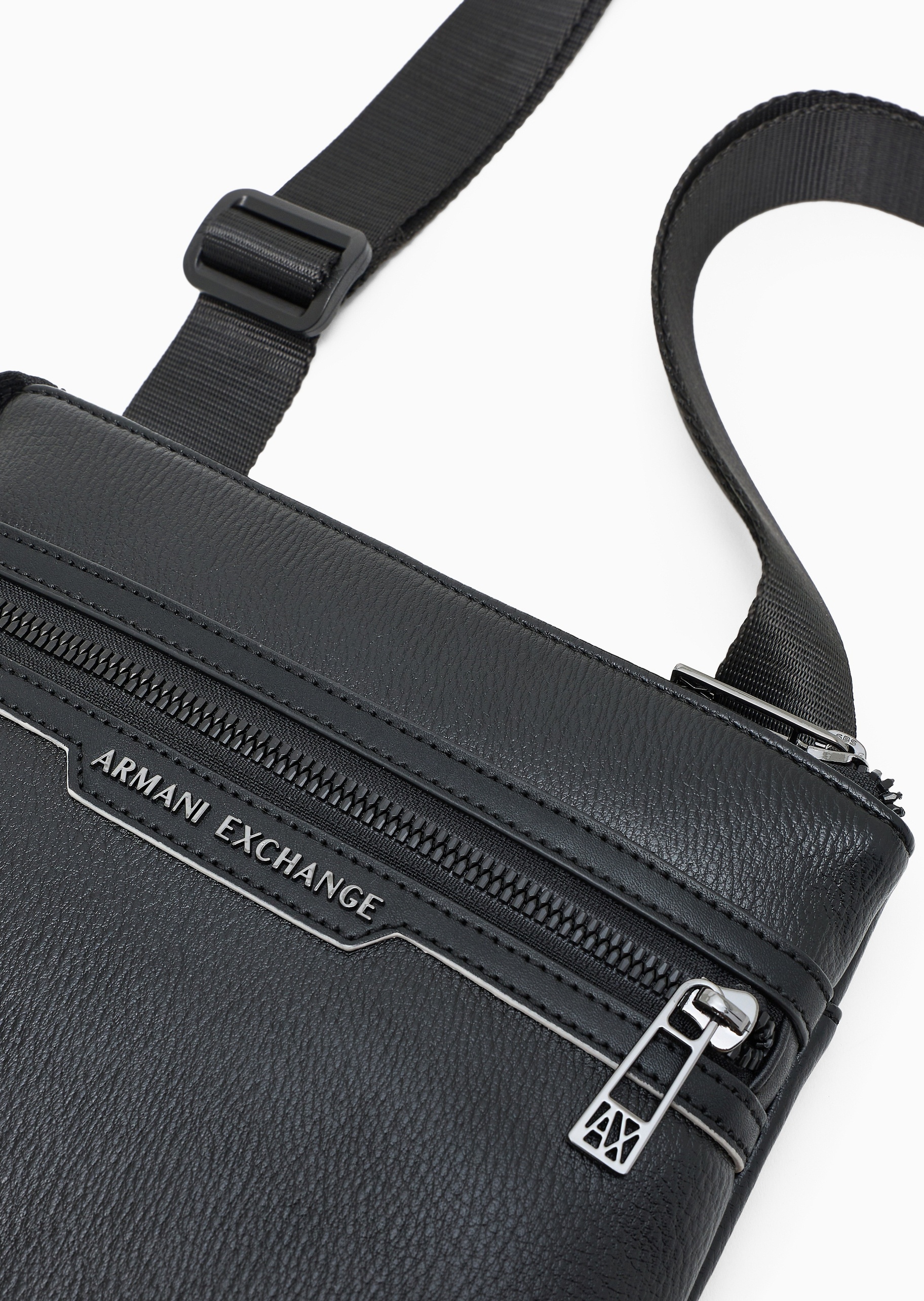 ARMANI EXCHANGE 男士商务通勤休闲单肩斜挎邮差包