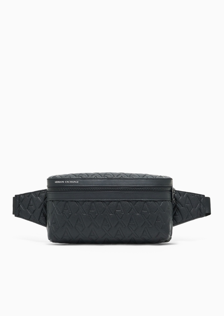 ARMANI EXCHANGE 男士老花商务休闲通勤时尚胸包腰包
