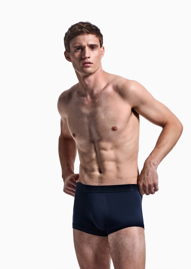 Giorgio Armani 男士三条装轻奢莫代尔平角内裤套装礼物