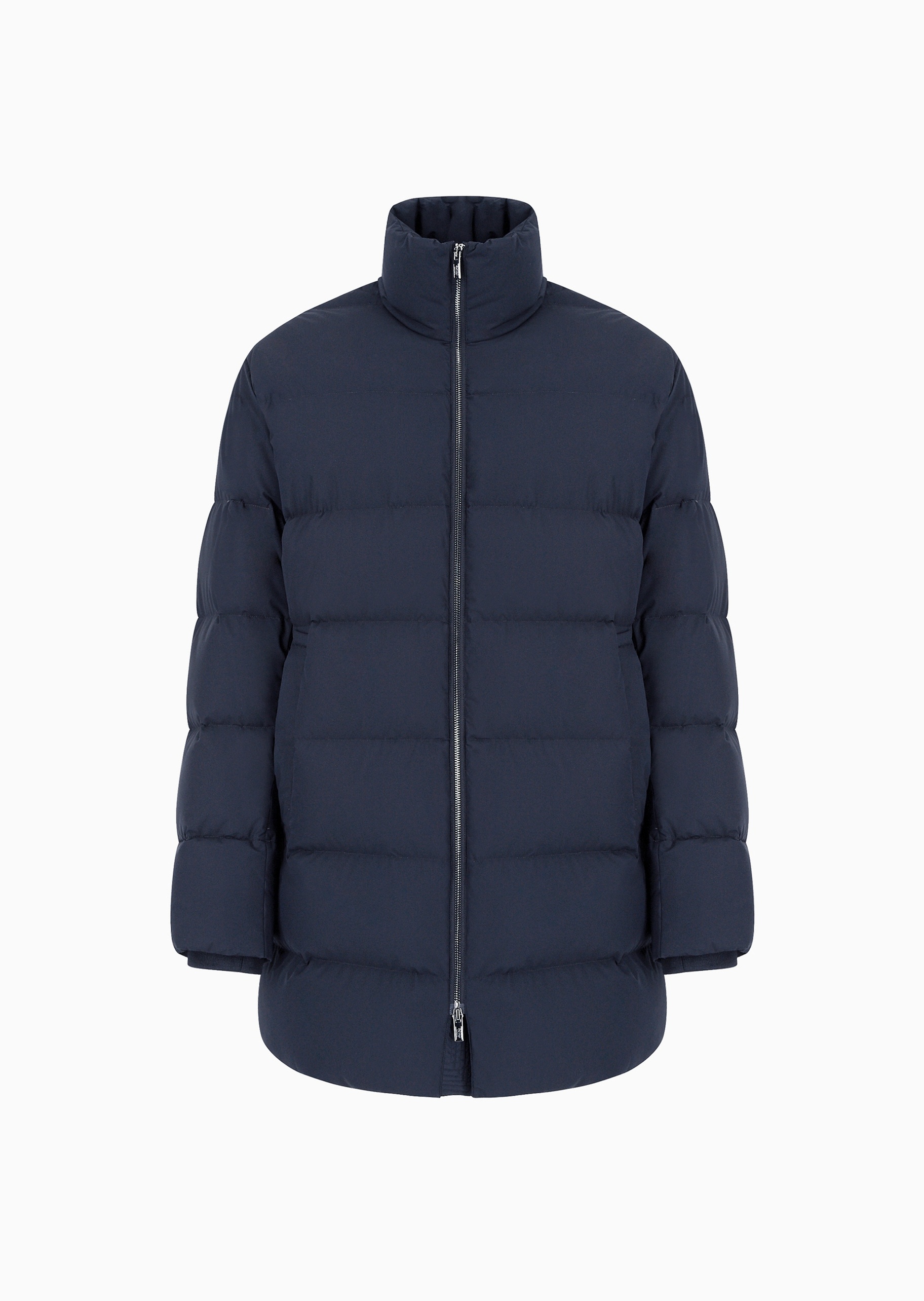 Emporio Armani 男士中长款加厚面包服防寒羽绒服