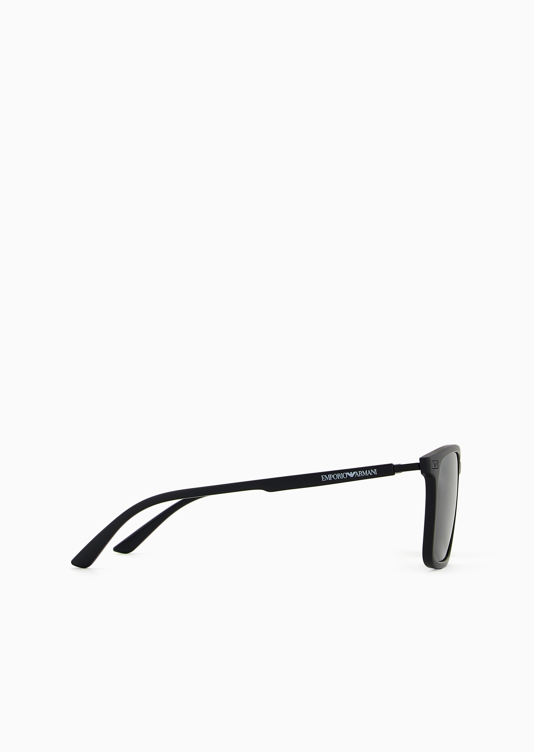 Emporio Armani 男士矩形边框遮光简约时尚太阳眼镜