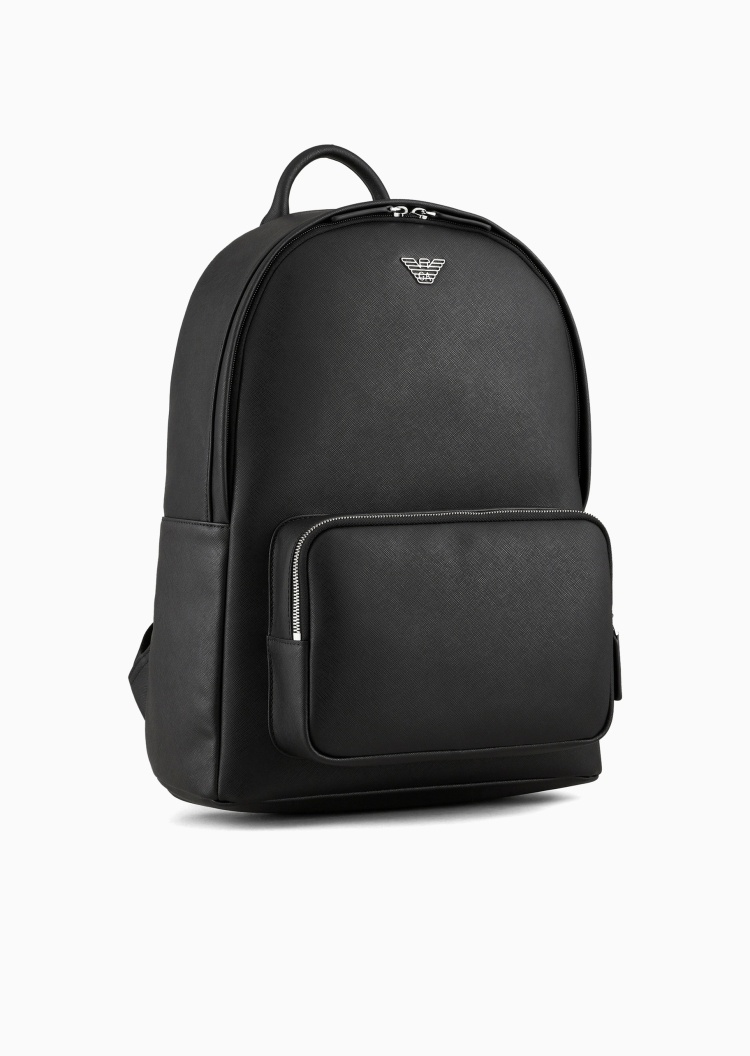 Emporio Armani 男士商务休闲通勤大容量手提双肩公文包