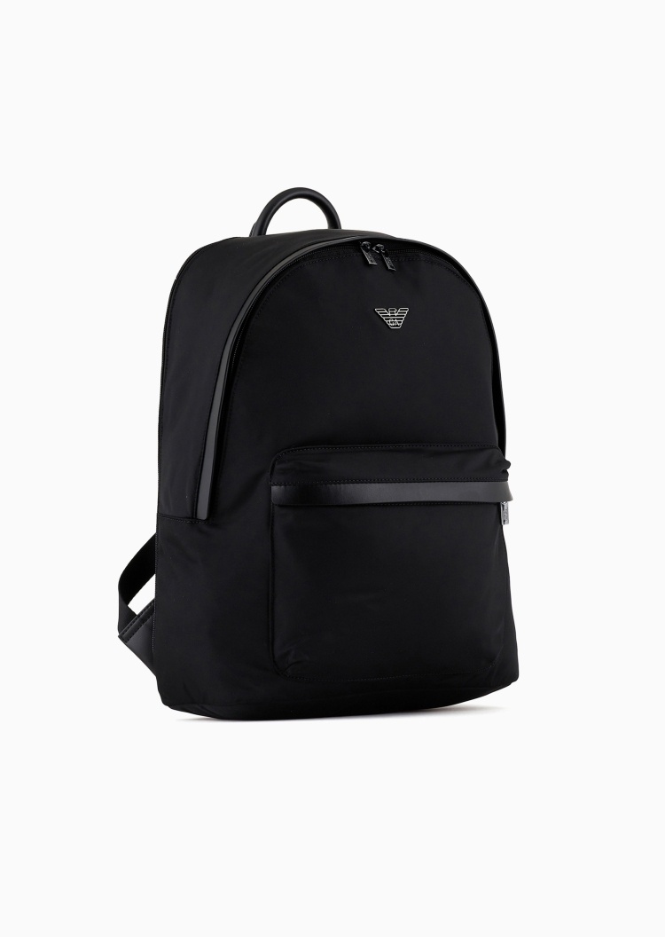 Emporio Armani 男士商务休闲通勤大容量双肩公文包