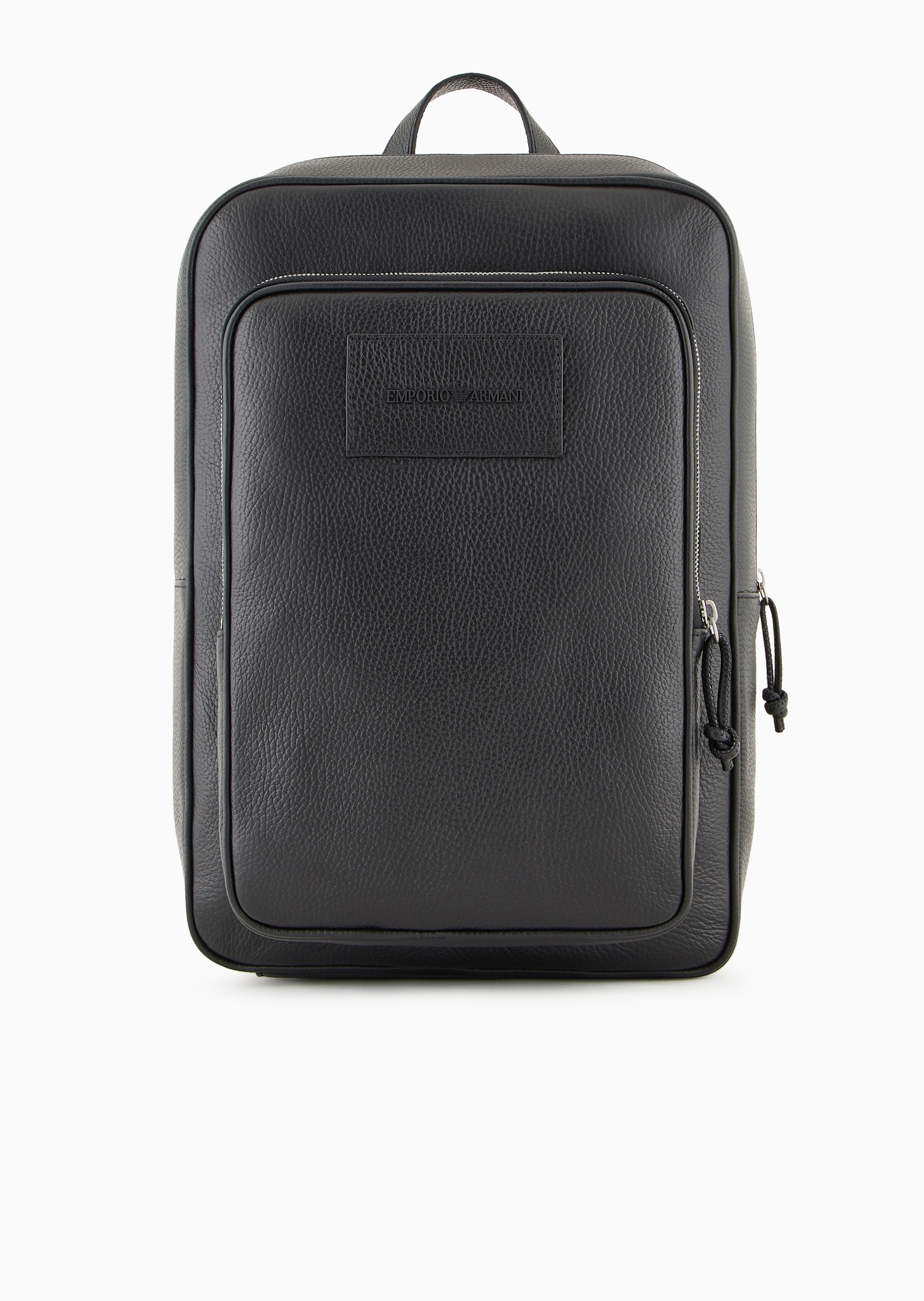Emporio Armani 男士荔枝纹商务休闲通勤双肩公文包