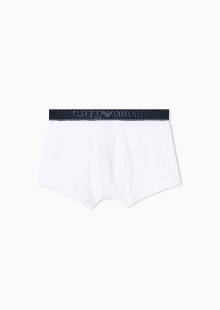 Emporio Armani 男士纯棉弹力平角礼物轻奢时尚内裤