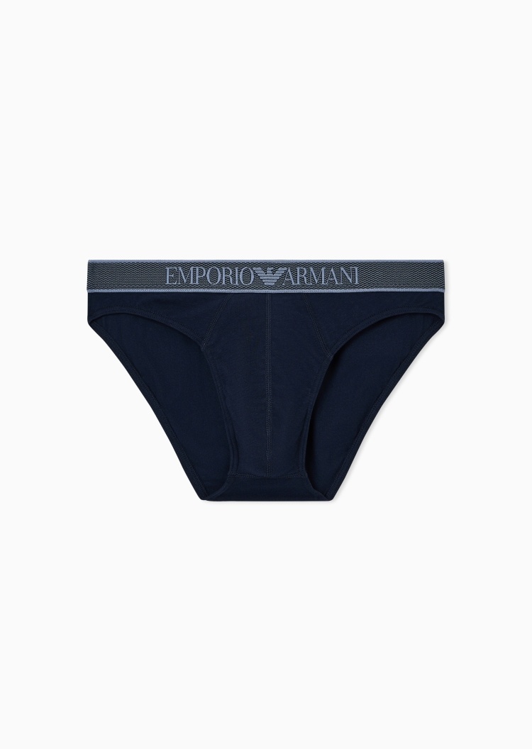 Emporio Armani 男士纯棉弹力三角礼物性感轻奢内裤