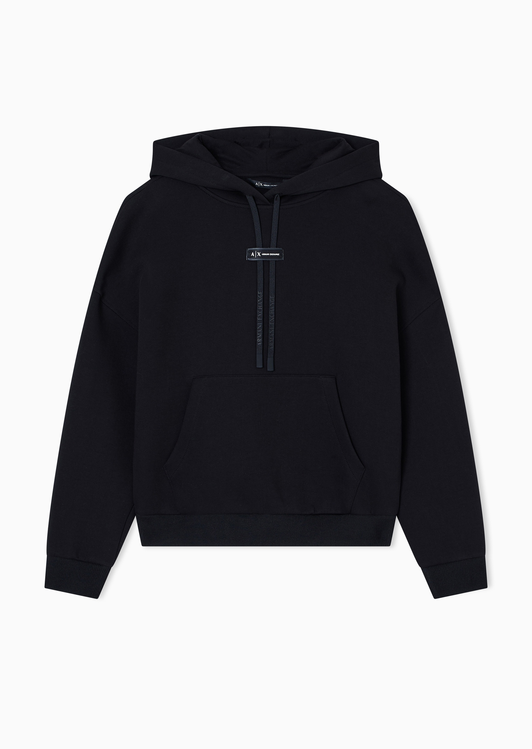 ARMANI EXCHANGE 女士落肩连帽套头宽松慵懒运动风卫衣