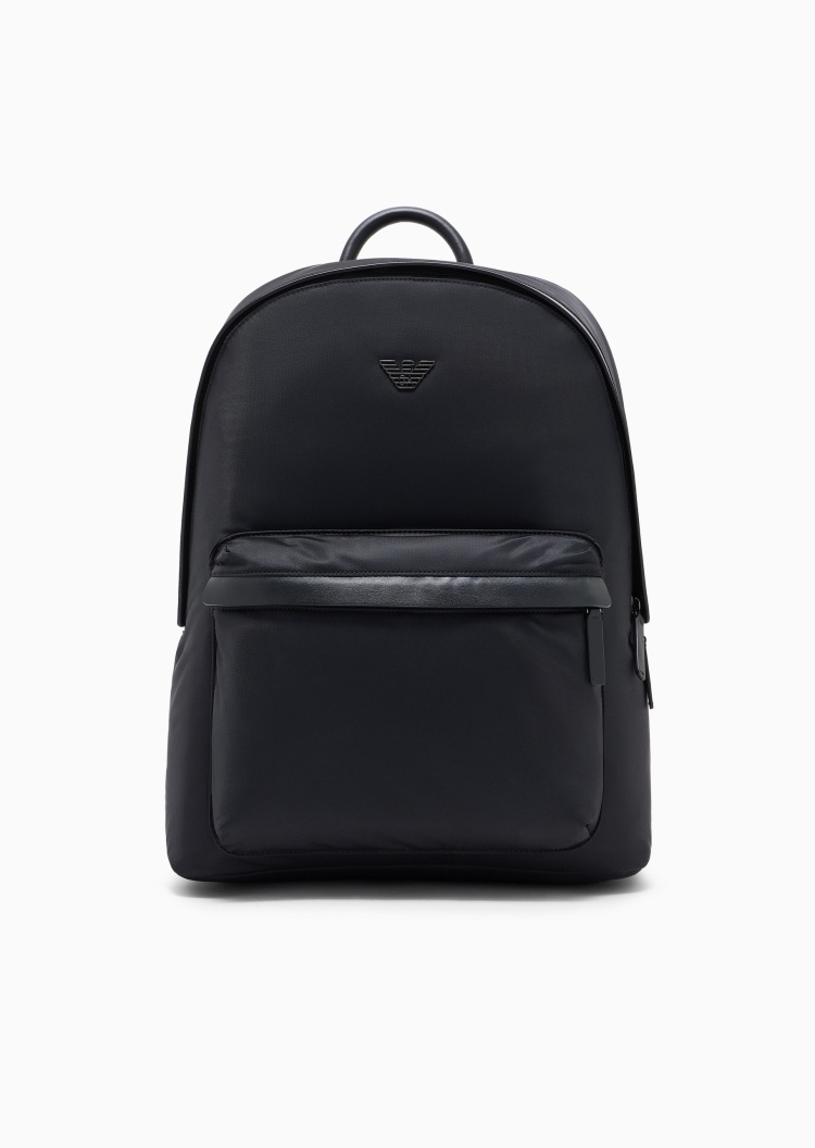 Emporio Armani 男士商务休闲通勤大容量双肩公文包