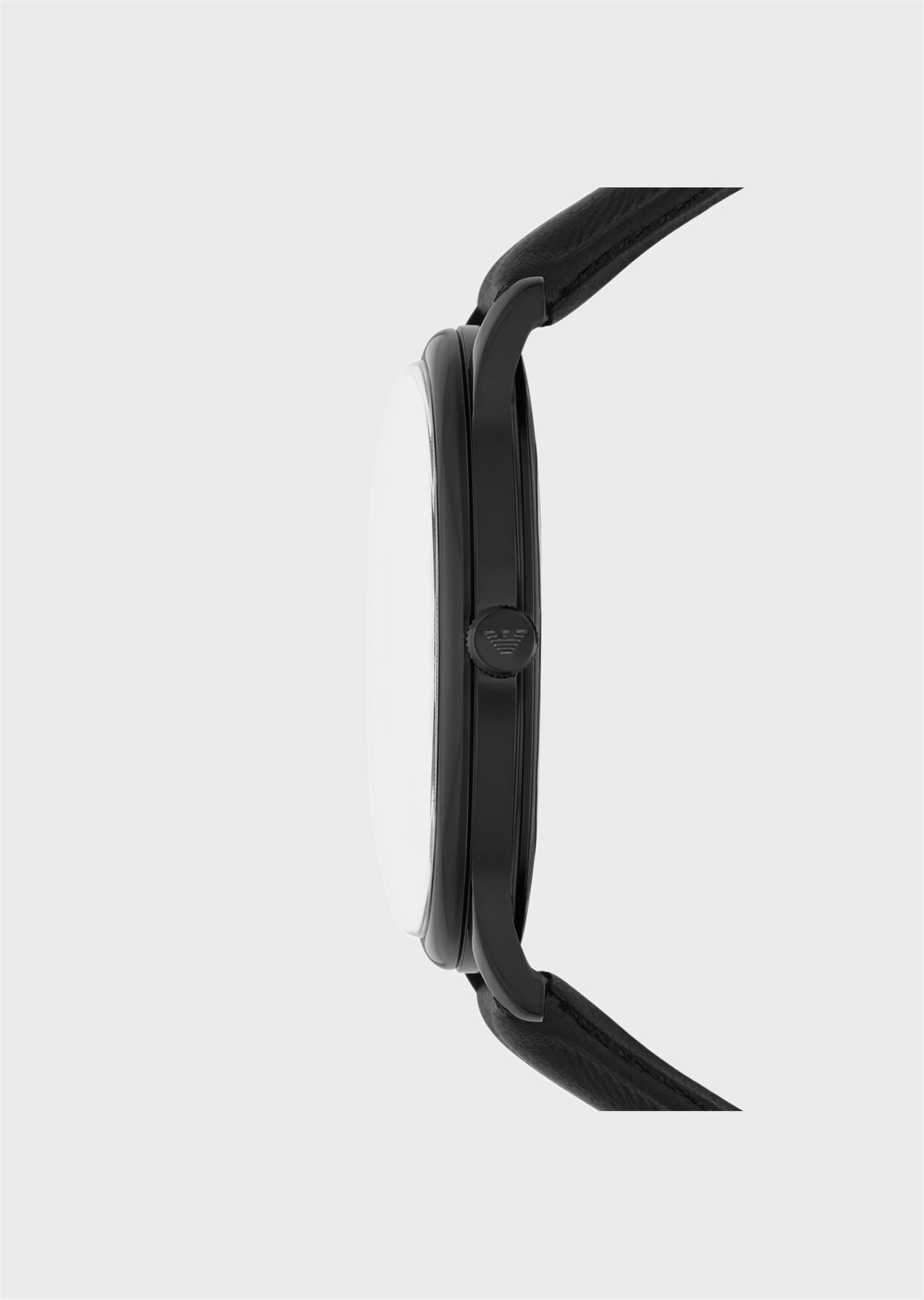 Emporio Armani 男士大表盘皮带优雅简约哑光石英手表腕表