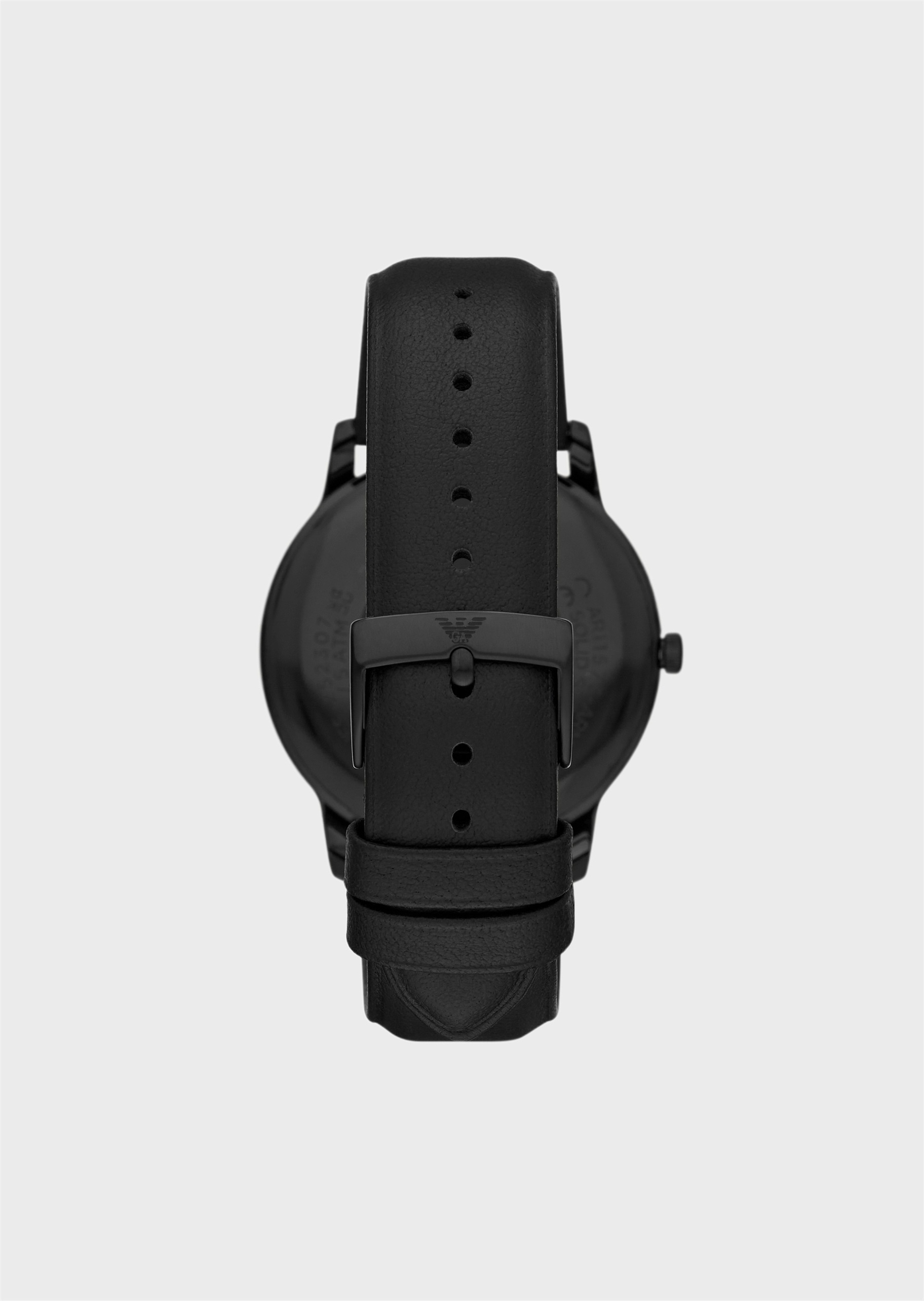 Emporio Armani 男士大表盘皮带优雅简约哑光石英手表腕表