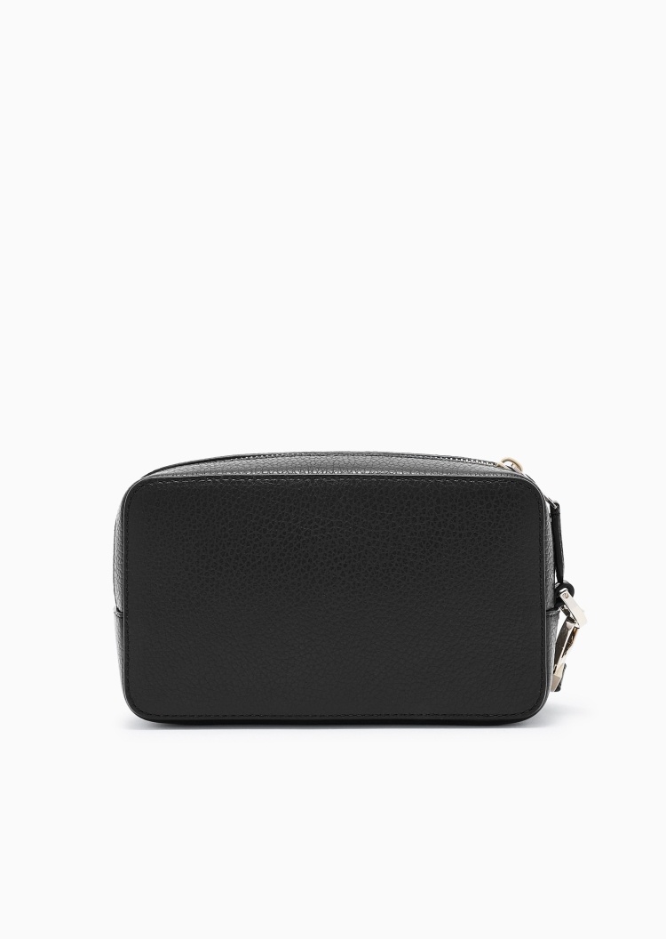 Giorgio Armani 女士牛皮革商务休闲通勤手拿化妆包