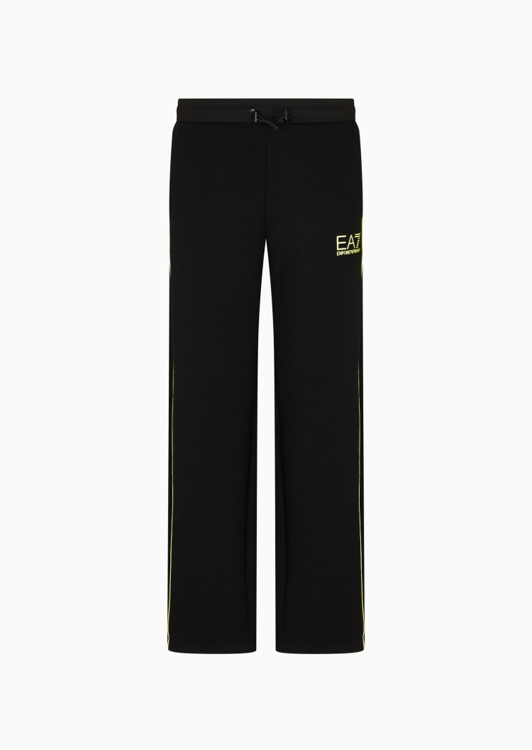 EA7 男士直筒弹力户外健身训练运动卫裤