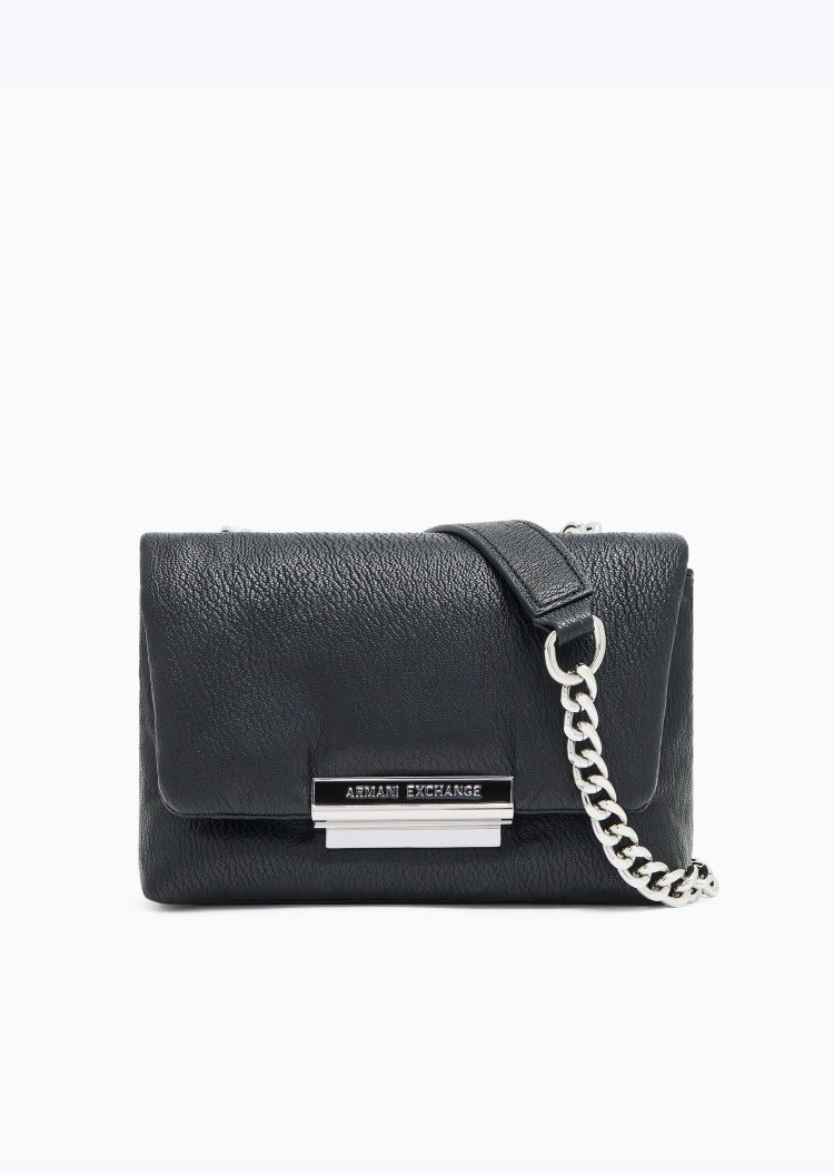 ARMANI EXCHANGE 女士链条休闲通勤迷你单肩斜挎包