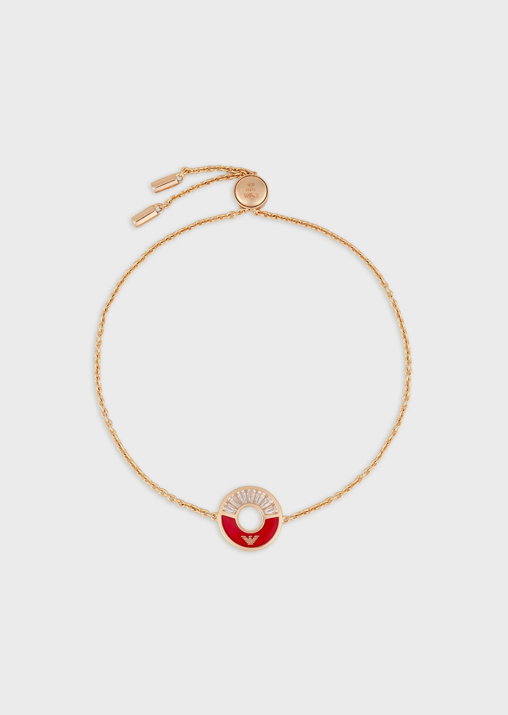 女士优雅圆形甜甜圈手链 | 首饰-女士 | emporio armani03中国官网