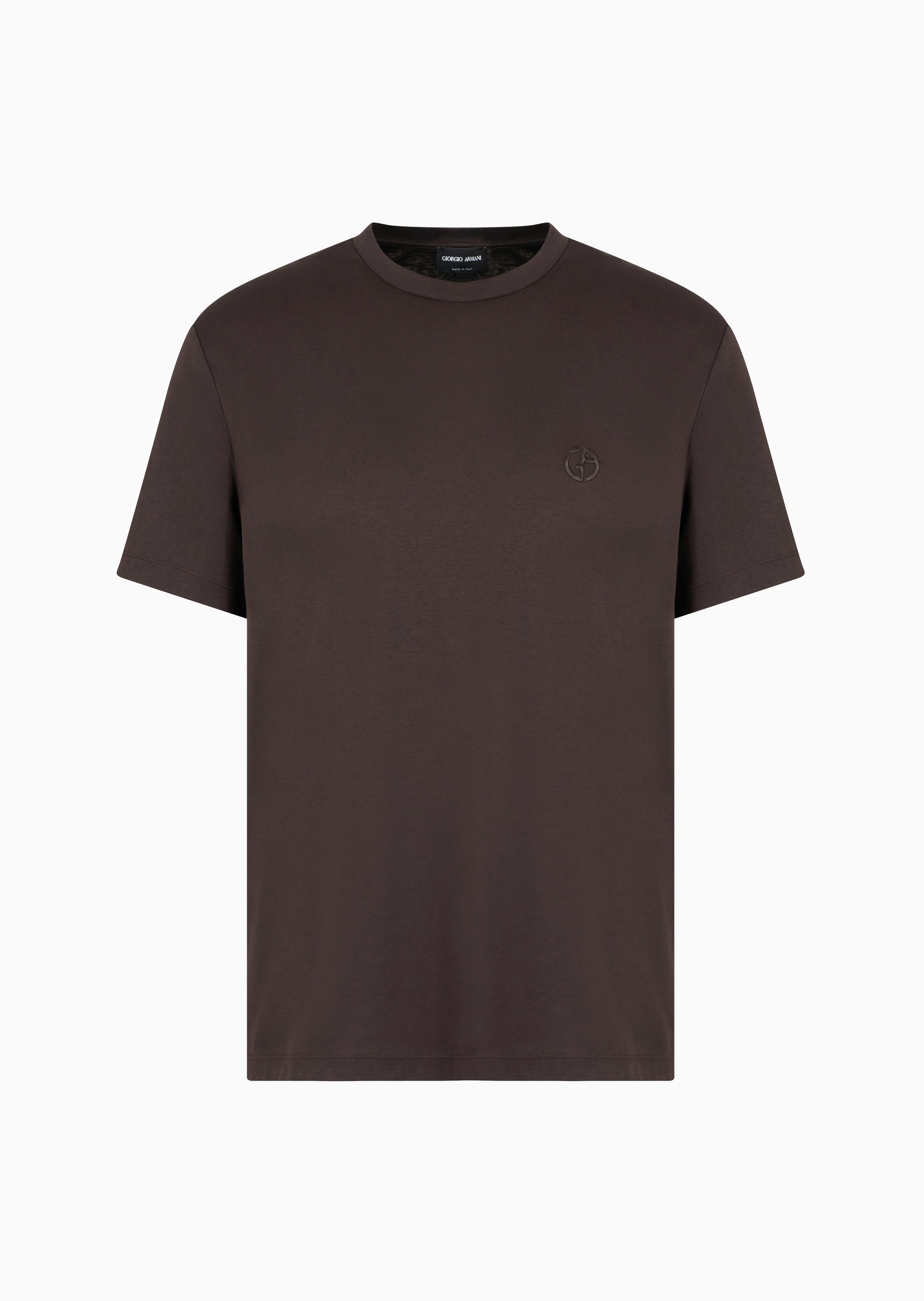 新作 25SS Giorgio Armani◆ウールブレンド ヘリンボーンTシャツ 新作 25SS Giorgio Armani◇ウールブレンド ヘリンボーンTシャツ