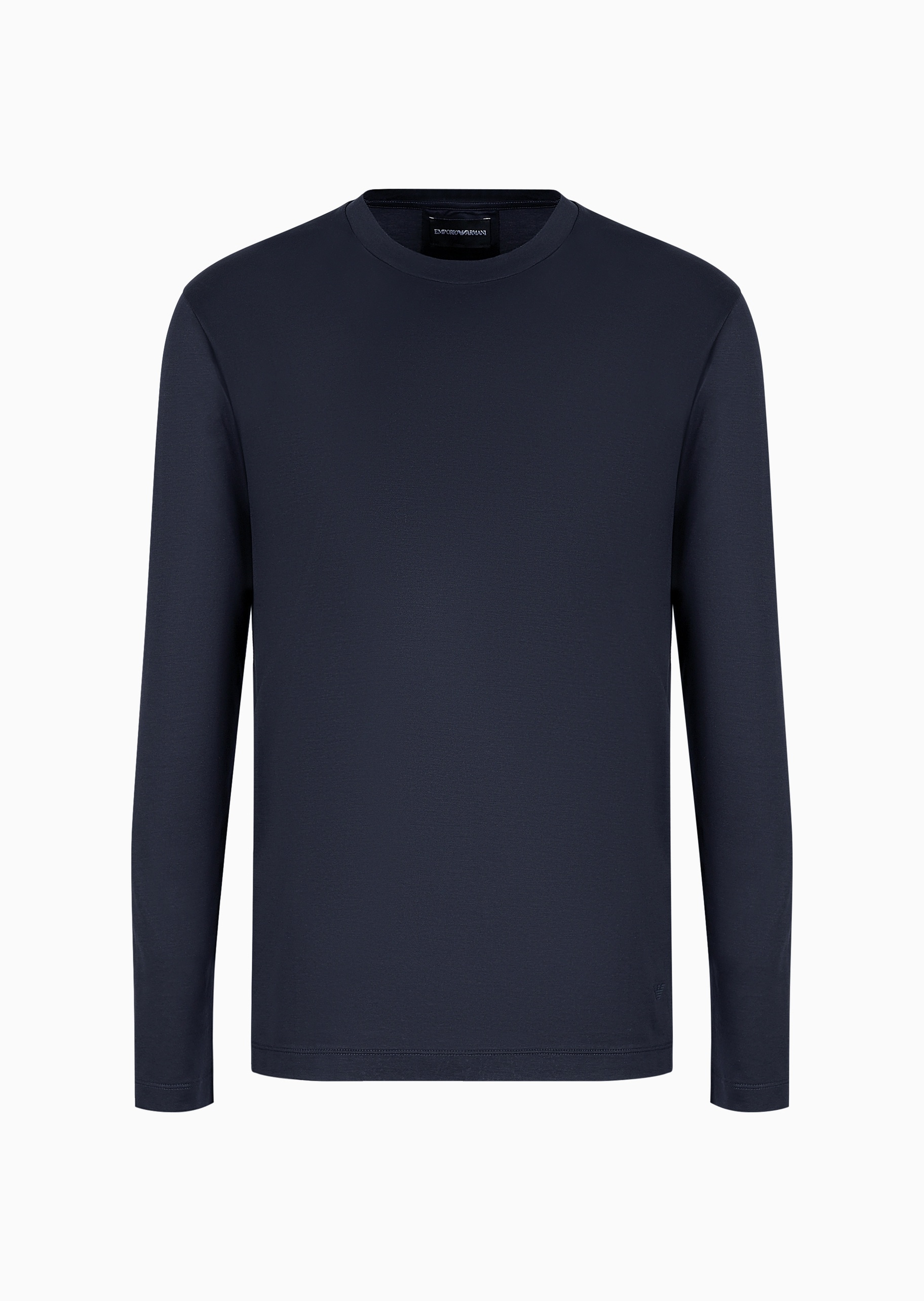 EMPORIO ARMANI 8N1TE91JUVZ0920 関税送料込 男士经典鹰标圆领长袖T恤| T恤-男士| Emporio Armani®中国官网