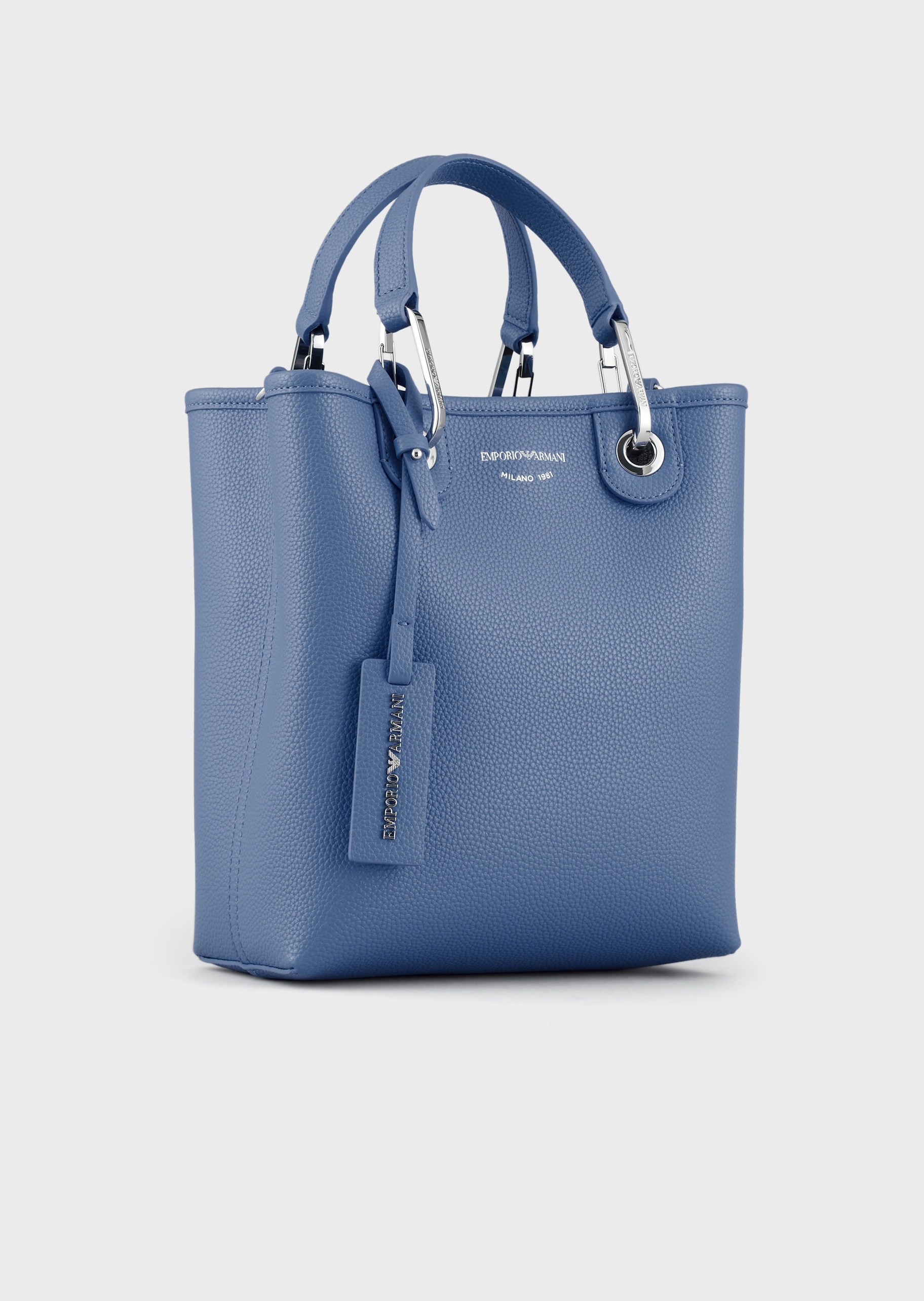 Emporio Armani 直立式购物托特包