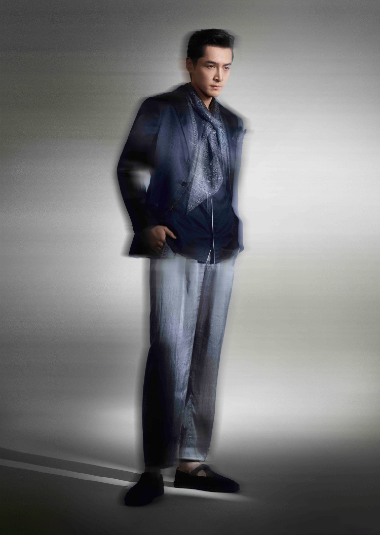 Giorgio Armani 胡歌同款饰带西装外套