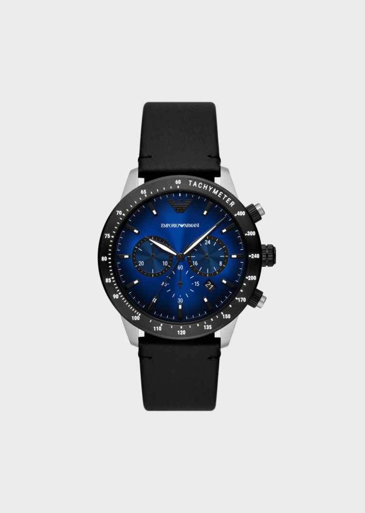 Emporio Armani 夜光渐变石英腕表