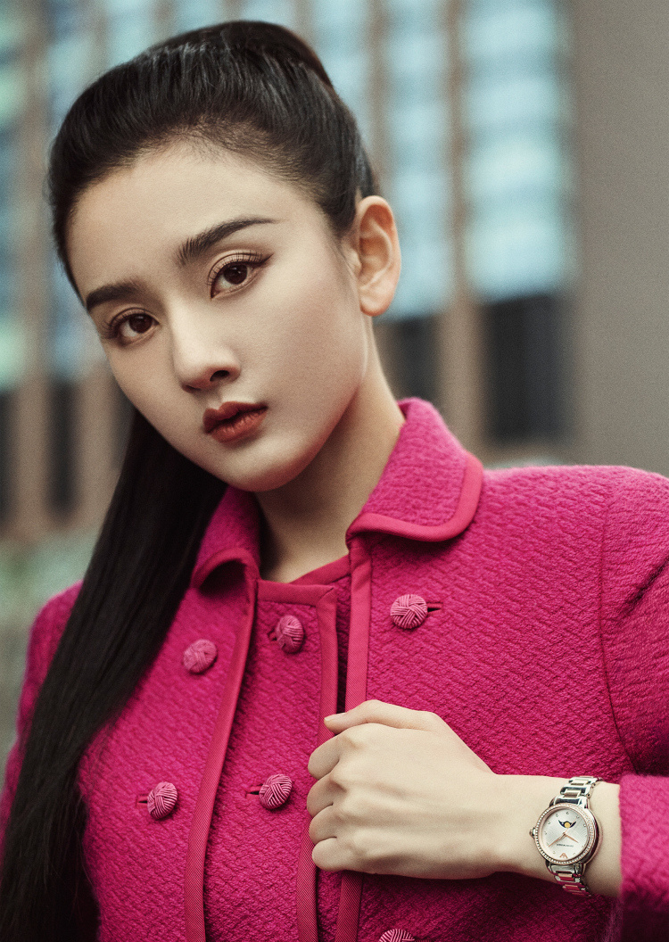 Emporio Armani 宋祖儿同款女士月相石英腕表
