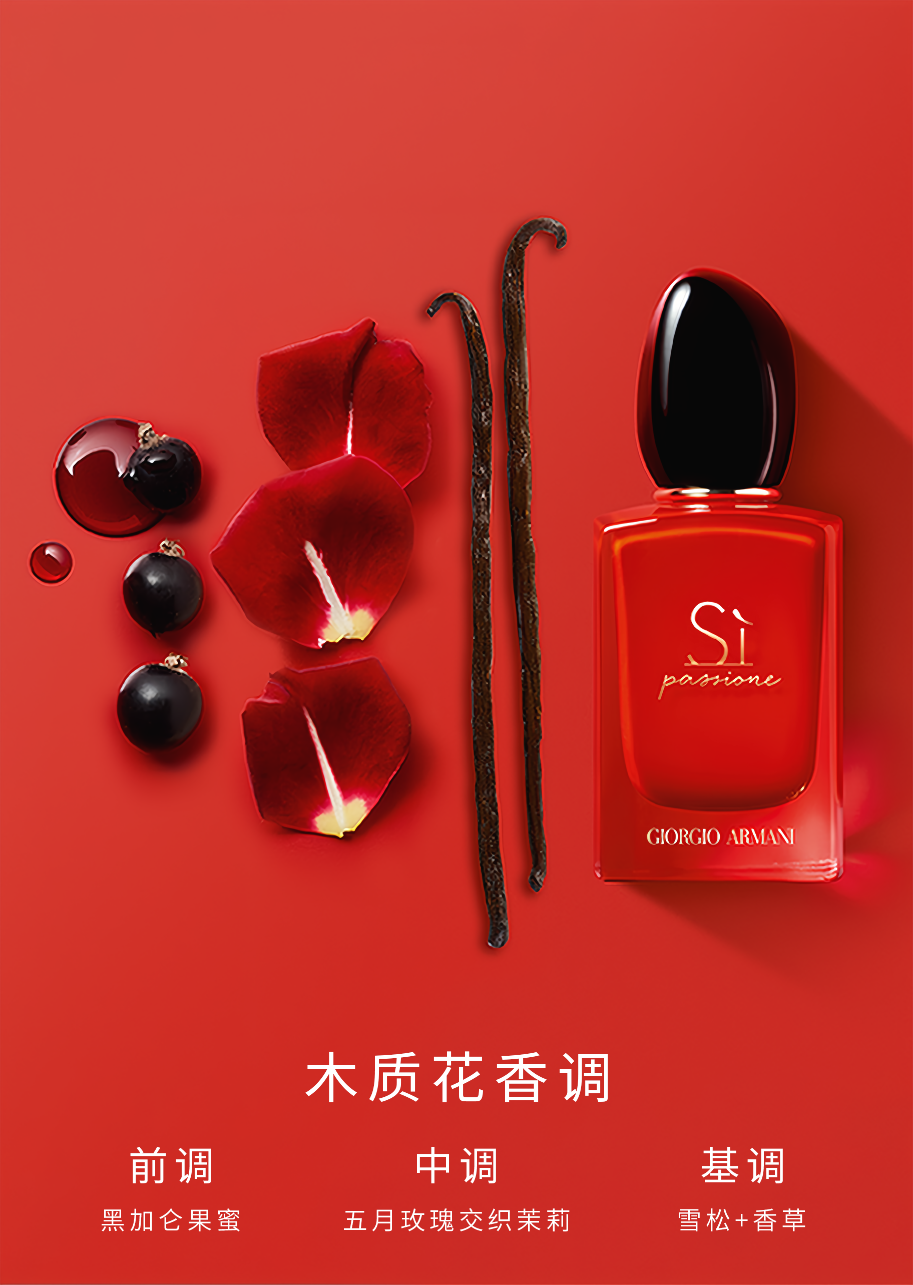 Giorgio Armani Sì 迷情挚爱系列经典版女士香水30ml