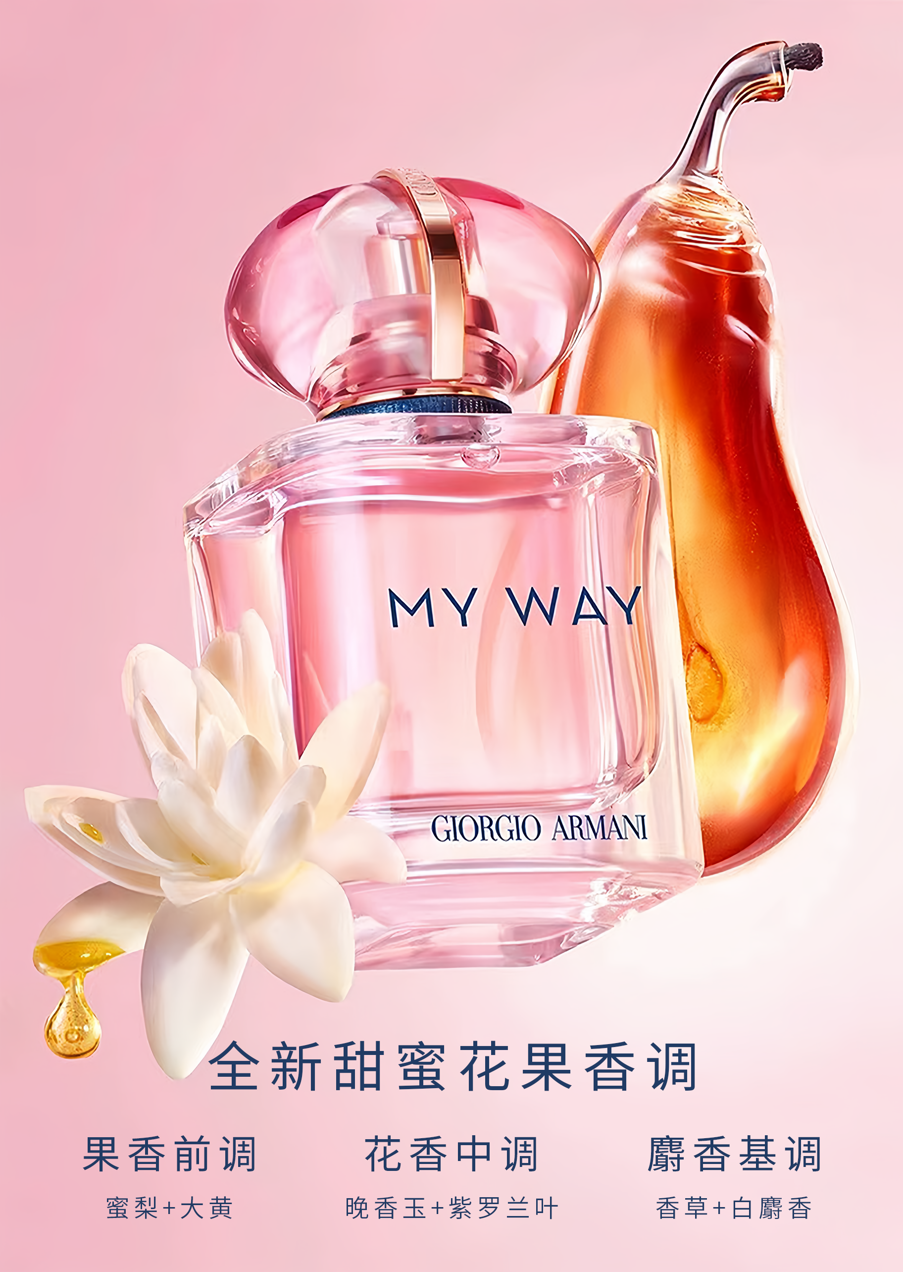 Giorgio Armani MY WAY 自我无界果香版女士香水50ml