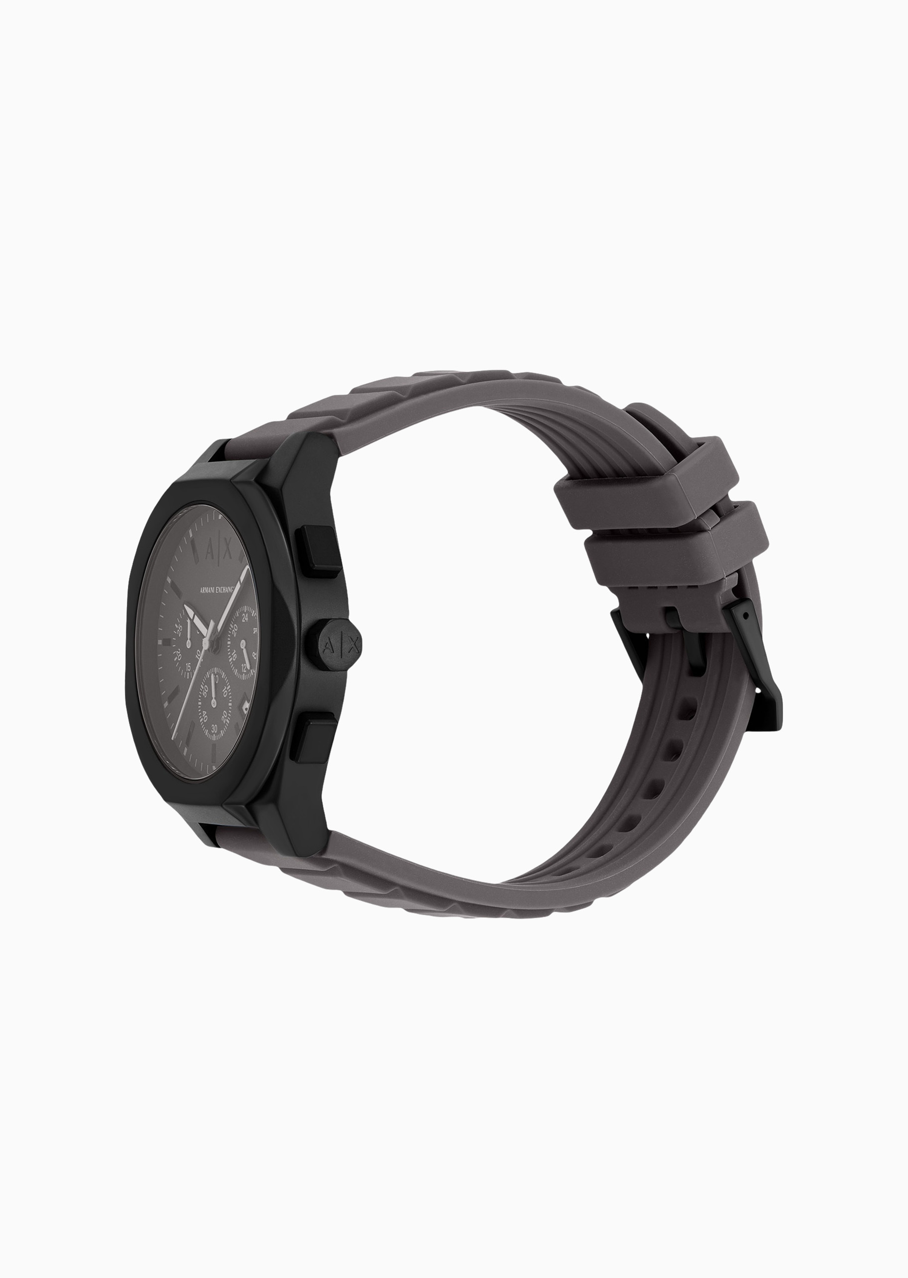 ARMANI EXCHANGE 男士大表盘哑光三眼计时石英腕表