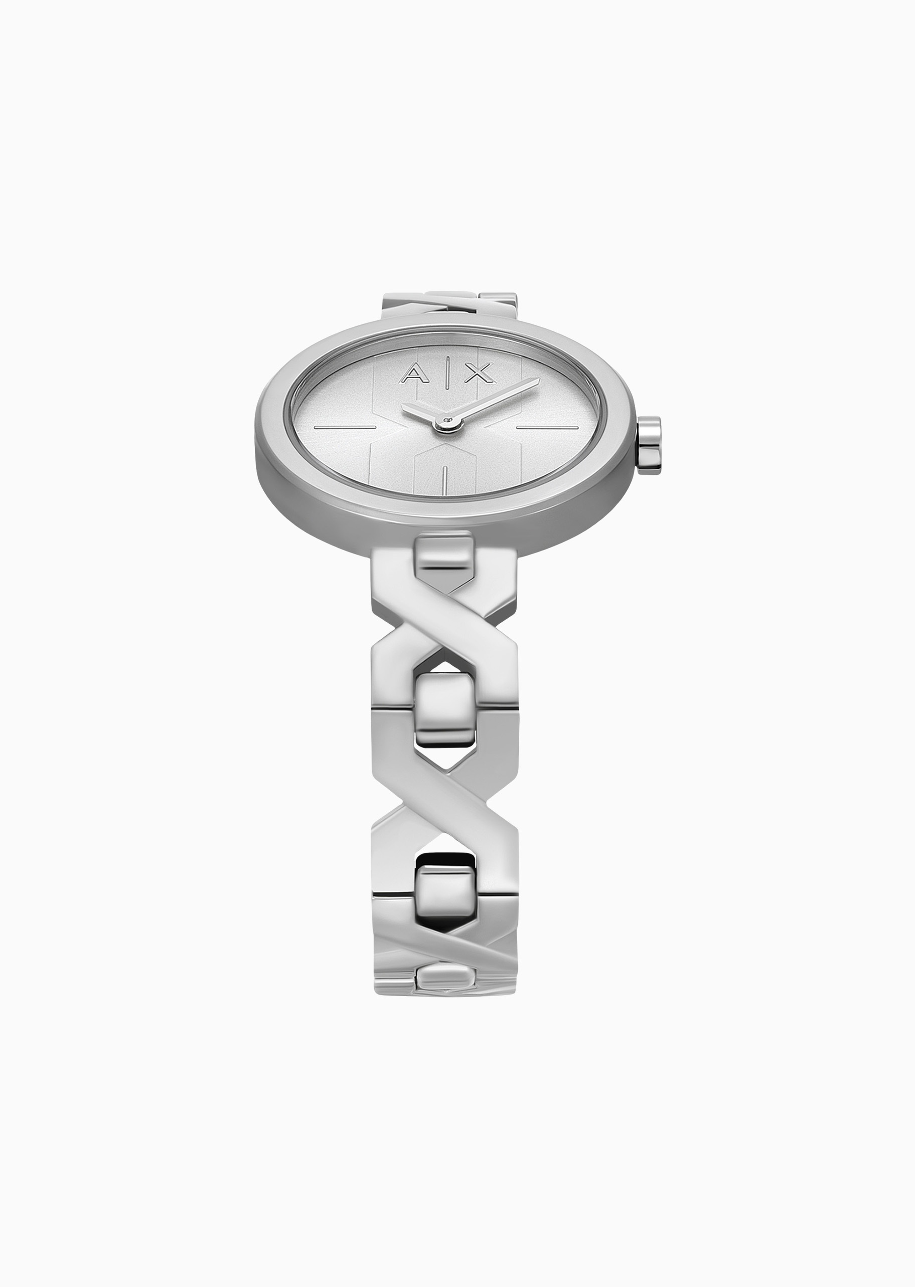ARMANI EXCHANGE 女士轻奢镂空钢带轻奢石英腕表手表