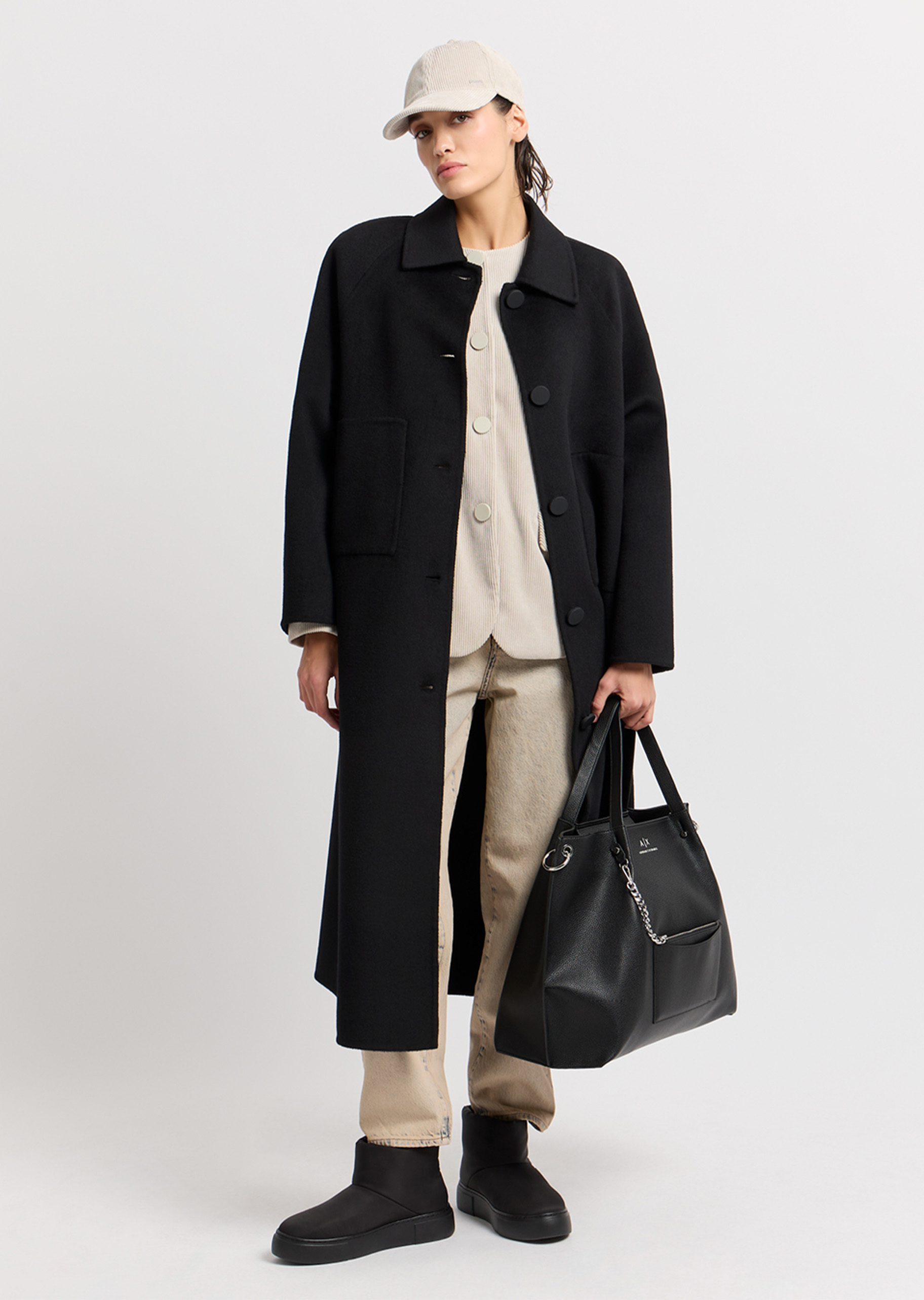 ARMANI EXCHANGE 女士商务通勤单肩手提斜挎托特包